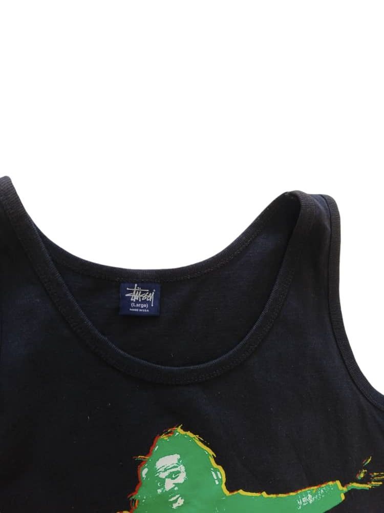 Stussy Vintage Stussy X Bob Marley Singlet Size US L / EU 52-54 / 3 - 5 Thumbnail