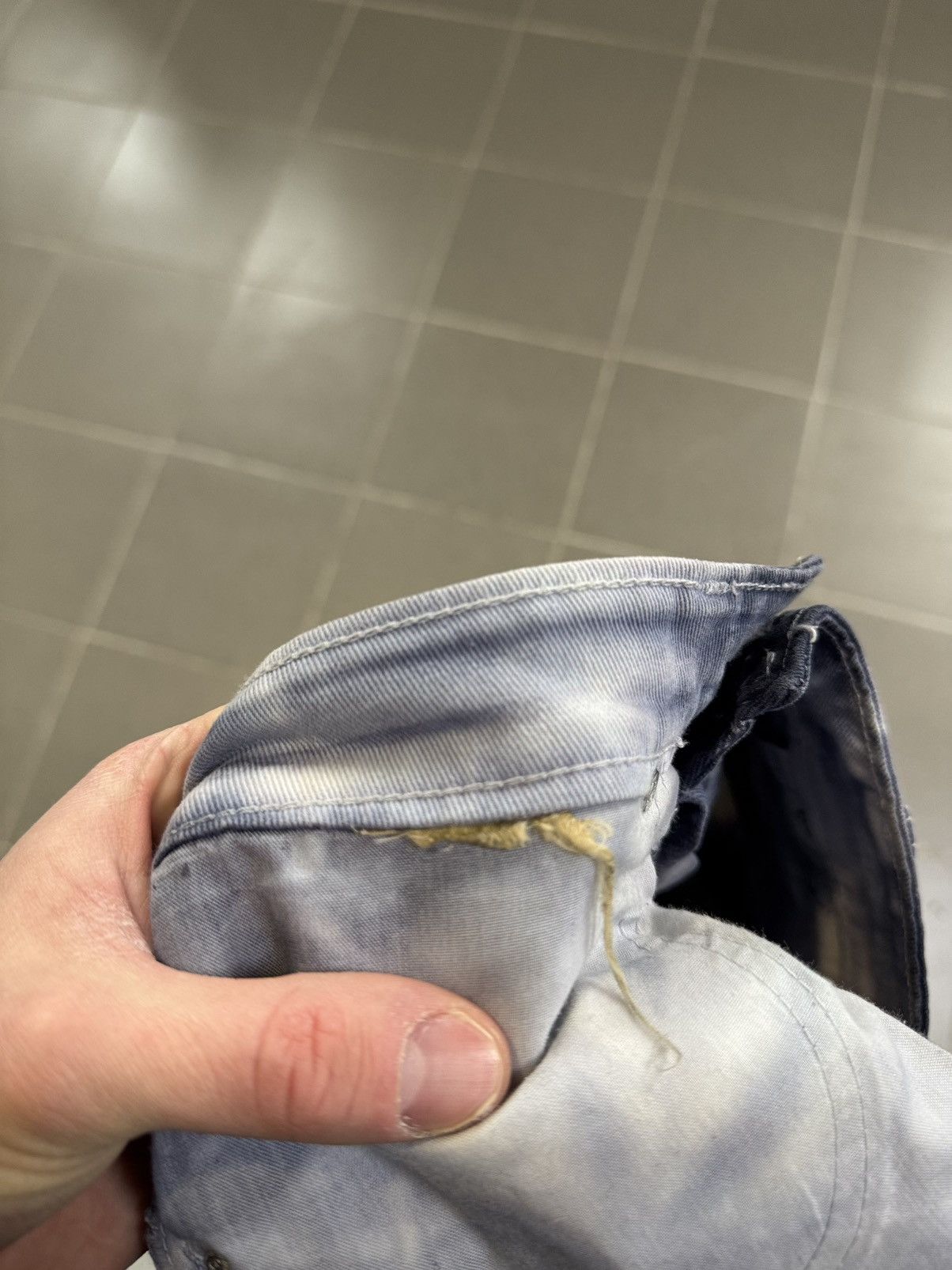 Levi's Custom bleached Levi’s 505 jeans Custom y2k streetwear Size 28" / US 6 / IT 42 - 8 Thumbnail