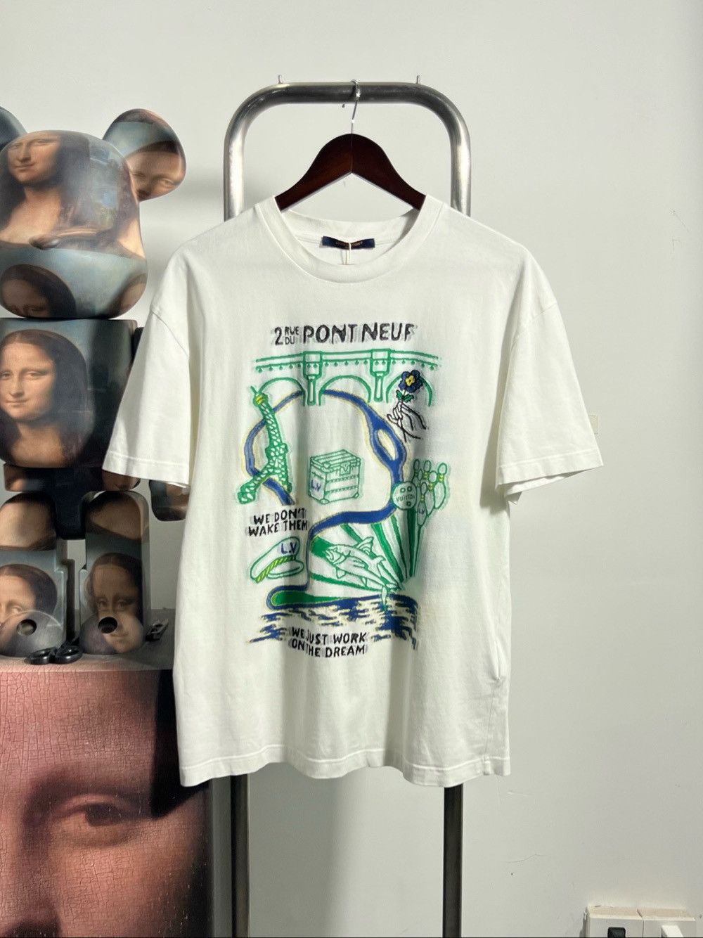 Louis Vuitton Louis Vuitton Pont Neuf Graphic T-Shirt Size XS Size US XS / EU 42 / 0 - 1 Thumbnail