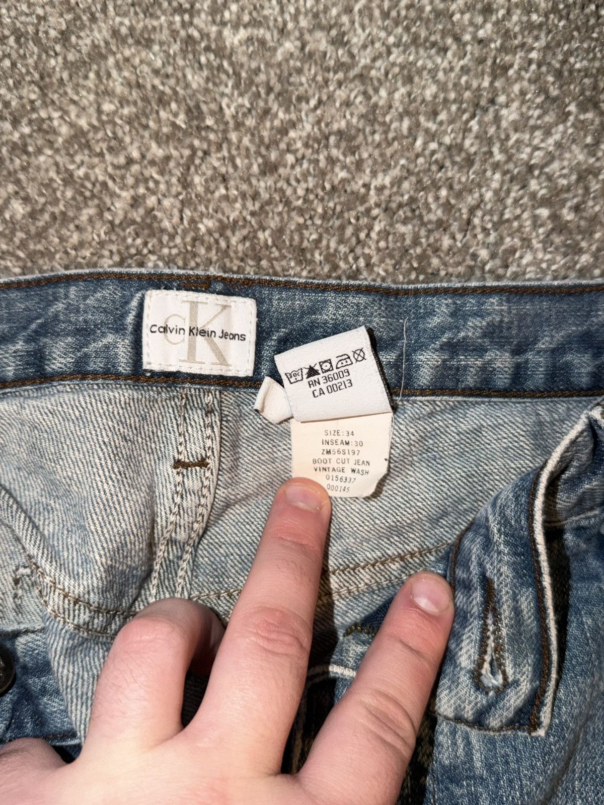 Calvin Klein Vintage Flared Calvin Klein Denim Size US 34 / EU 50 - 2 Thumbnail