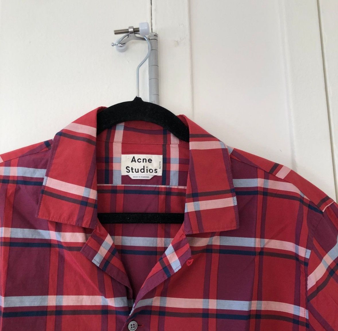 Acne Studios Acne Studios Elms Camp Collar Shirt Size US L / EU 52-54 / 3 - 2 Thumbnail
