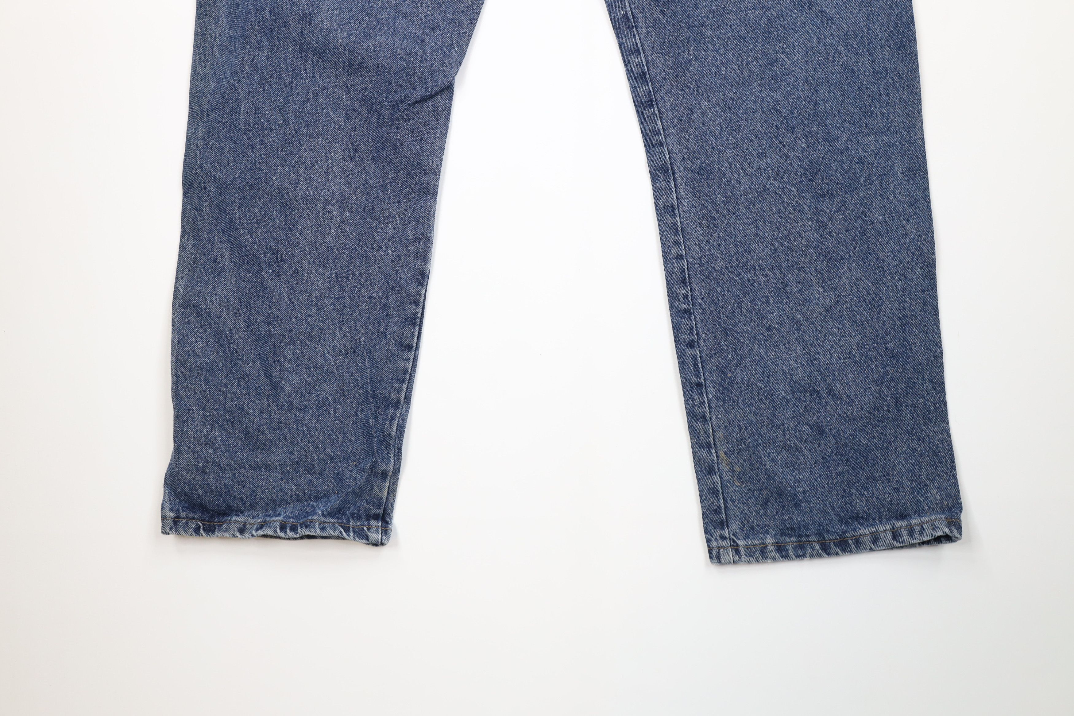 Wrangler Vintage Y2K Wrangler Wide Leg Bootcut Denim Jeans Blue Size US 40 / EU 56 - 13 Thumbnail