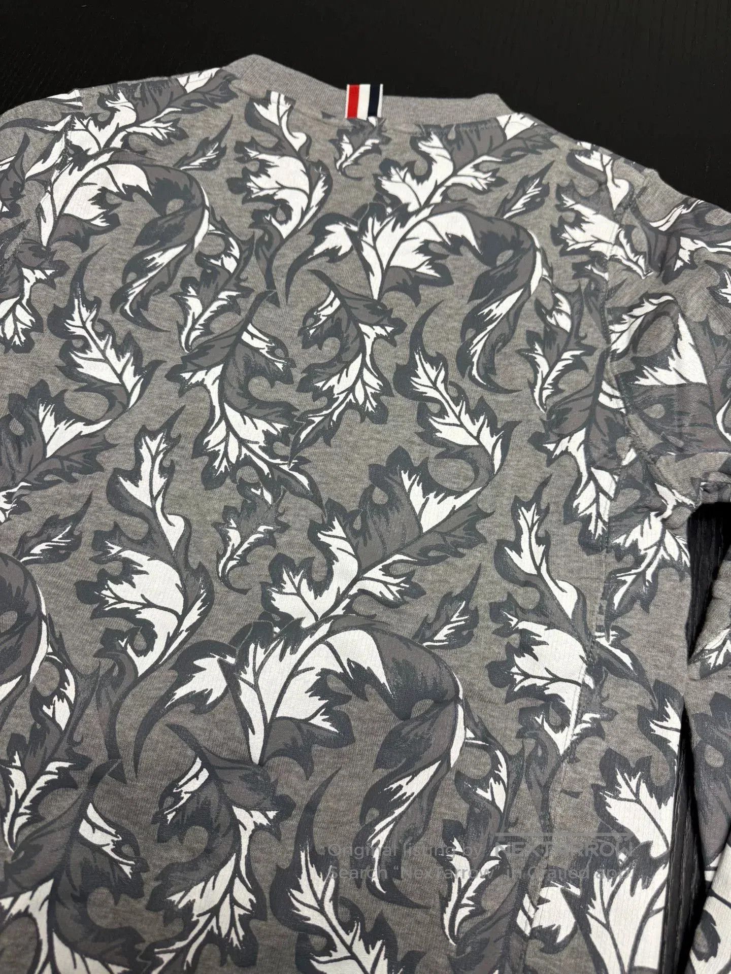 Thom Browne Thom Browne Maple Leaf Print Sweatshirt. Size US M / EU 48-50 / 2 - 9 Thumbnail