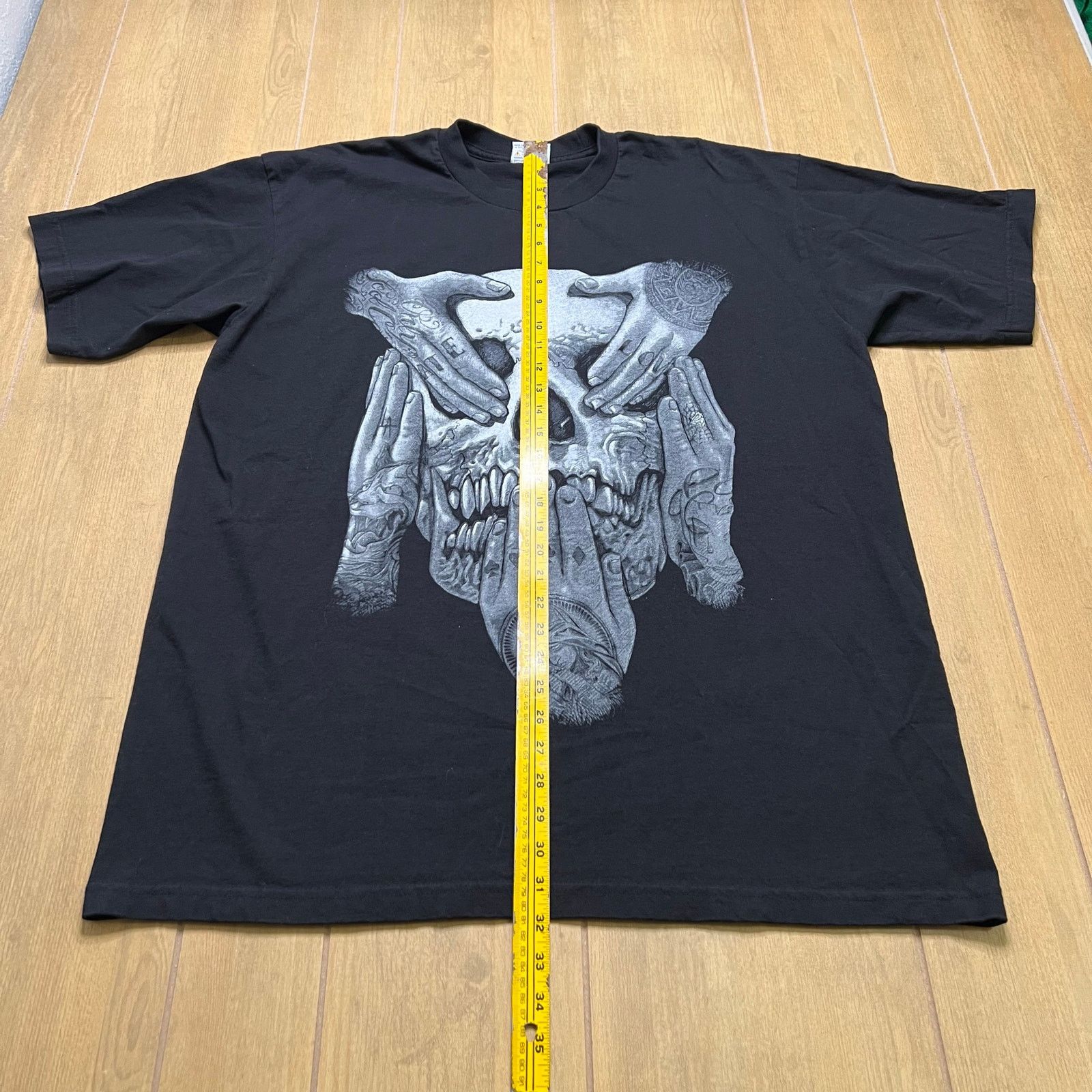 Vintage Y2K West Coast Street Gear Skull Graphic T-Shirt Mens 2XL Size US XXL / EU 58 / 5 - 7 Thumbnail