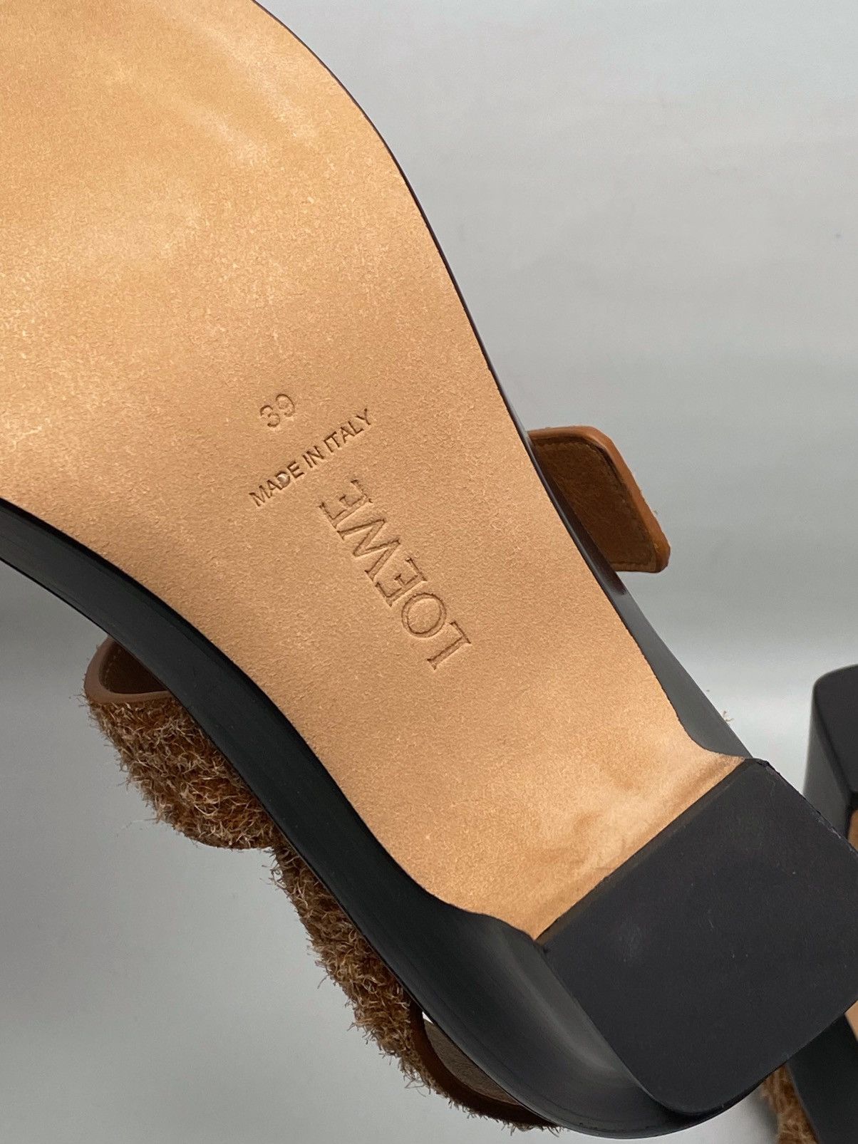 Loewe Loewe Ease heel suede sandal size 39 Size US 9 / IT 39 - 14 Thumbnail