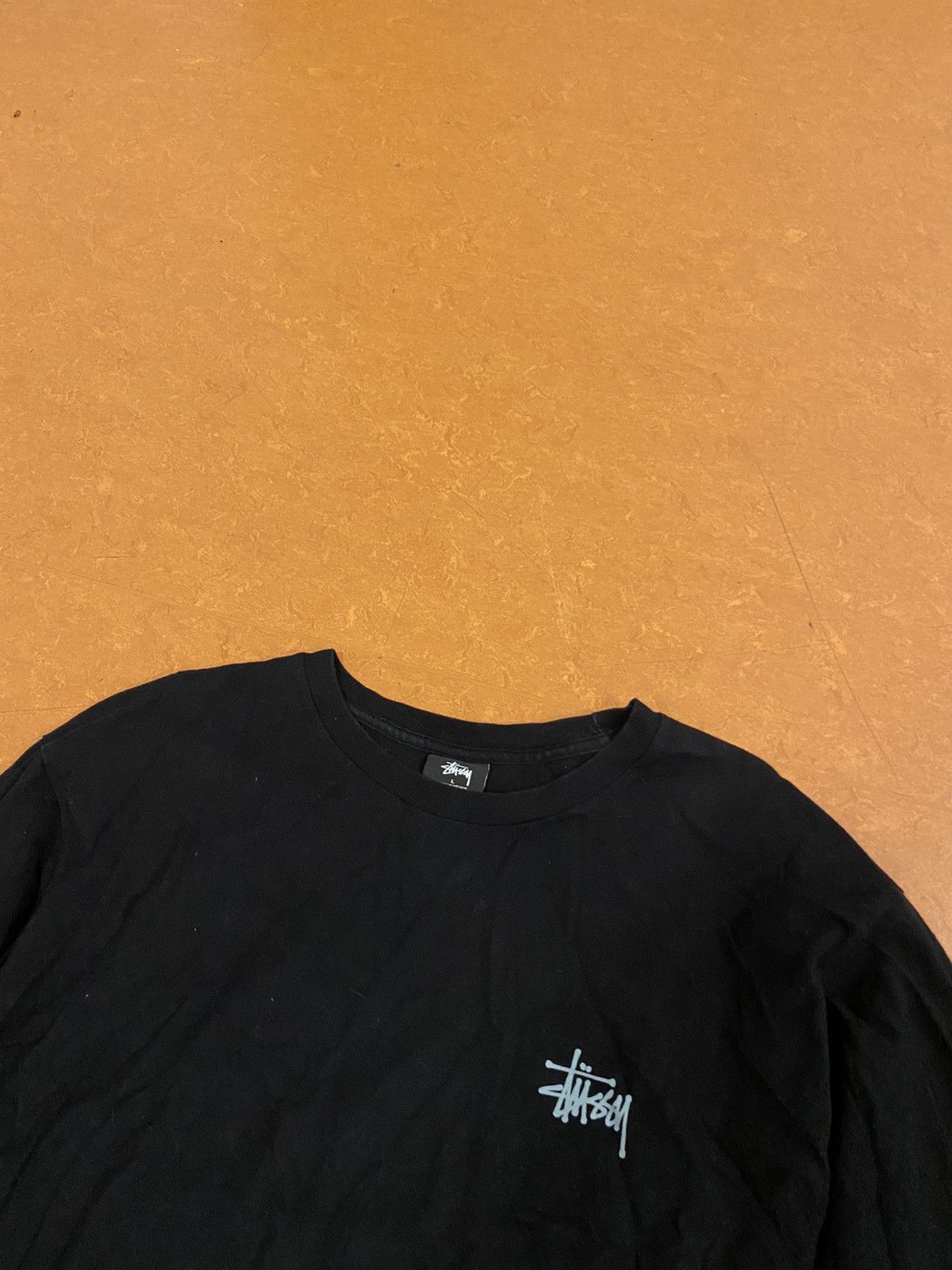 Stussy × Vintage Stussy vintage black longsleeve Size US L / EU 52-54 / 3 - 5 Thumbnail