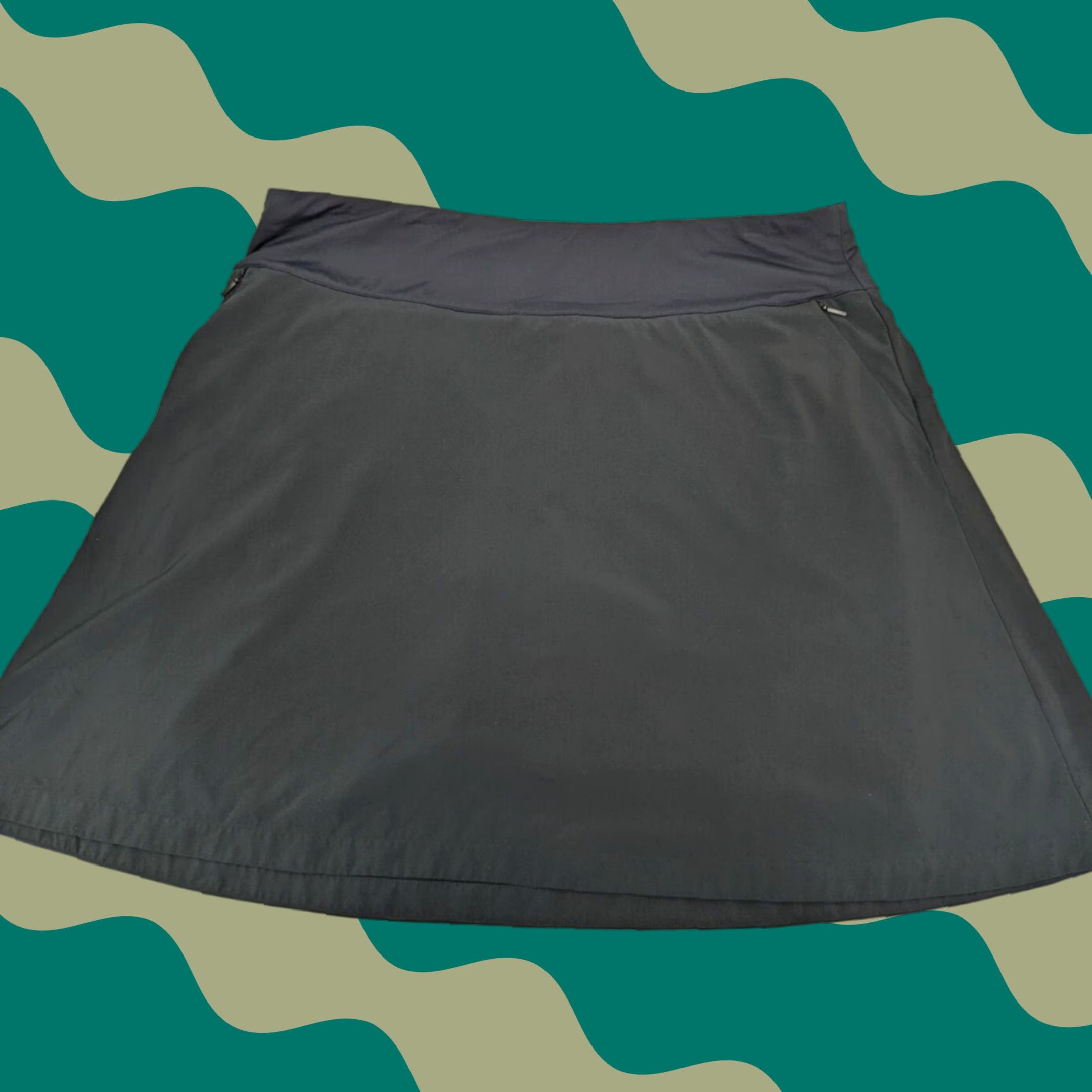 Soft Surroundings Soft Surroundings Skort Women's Plus 1X Black Athletic Golf Short Skirt L Black Womens Size 36" / US 14 / IT 50 - 1 Thumbnail