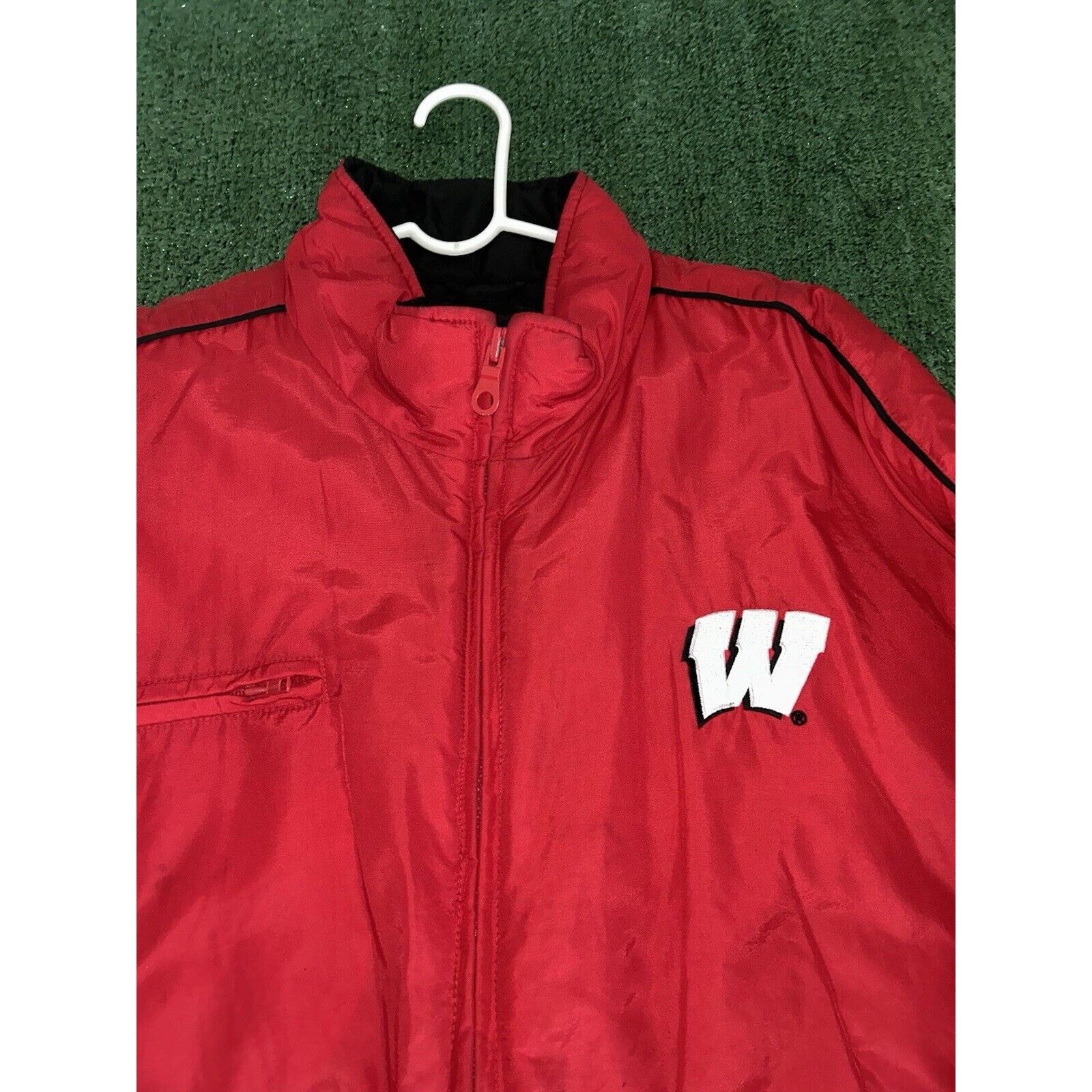 Logo Athletic Vintage Wisconsin Badgers BIG W Logo Athletics Coat Men 2XL Size US XXL / EU 58 / 5 - 3 Thumbnail
