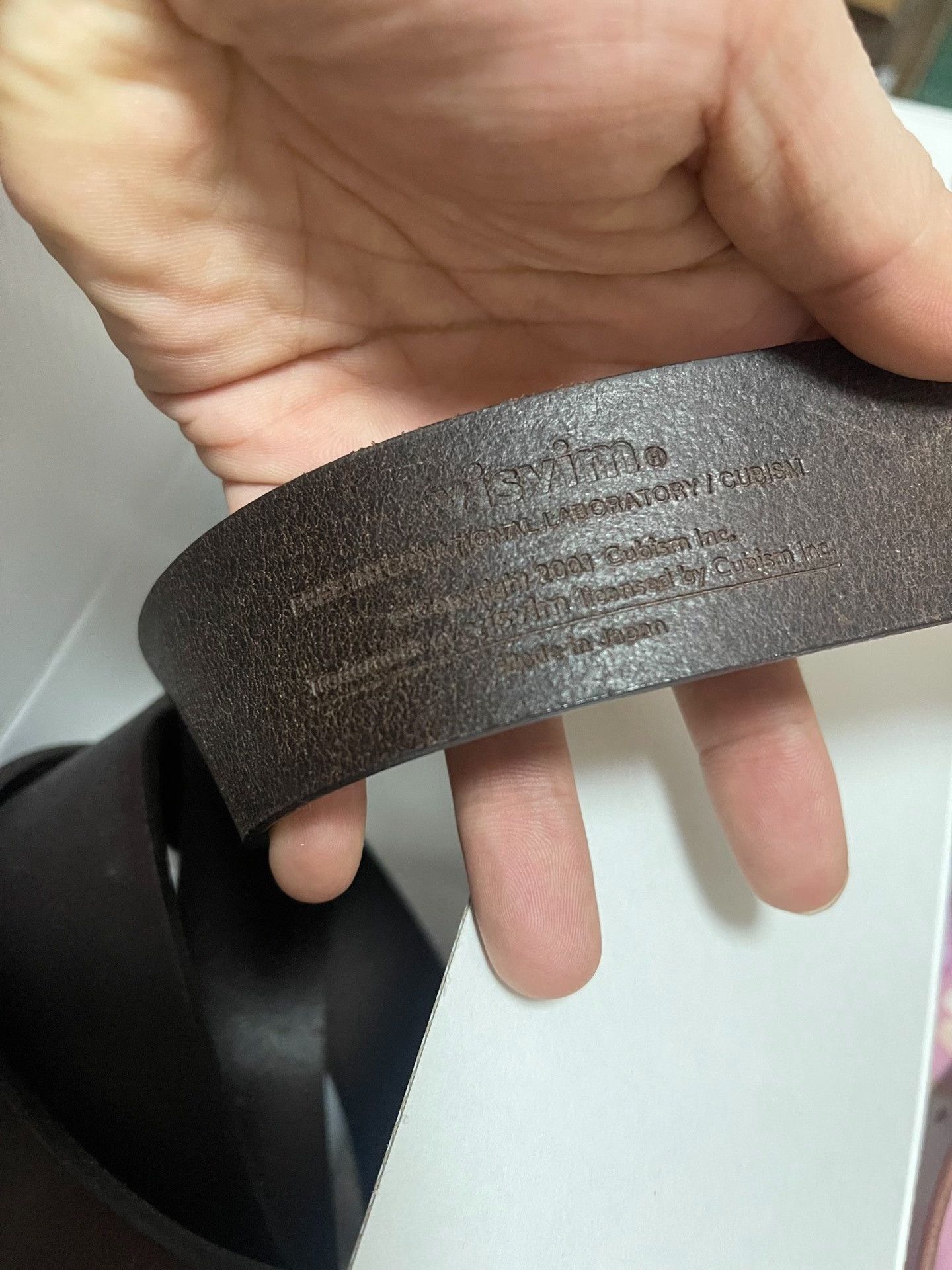 Visvim VISVIM 24AW PLAIN BELT 40MM Size ONE SIZE - 4 Thumbnail