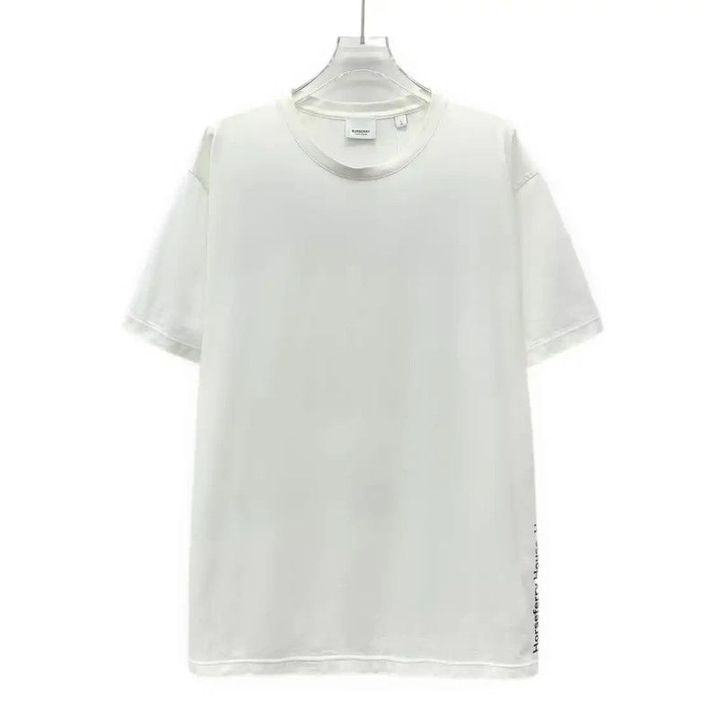 Burberry Women's Cotton Logo T-Shirt in White