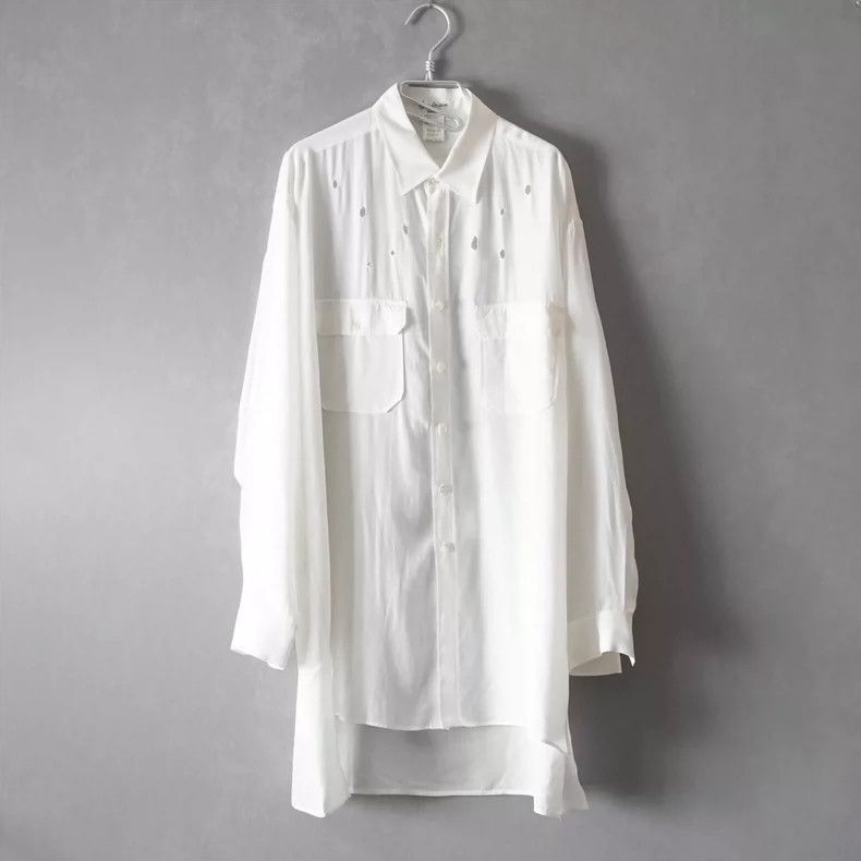 Yohji Yamamoto Yohji Yamamoto Yohji Yamamoto Double Pocket Shirt 1992 Size US M / EU 48-50 / 2 - 1 Thumbnail