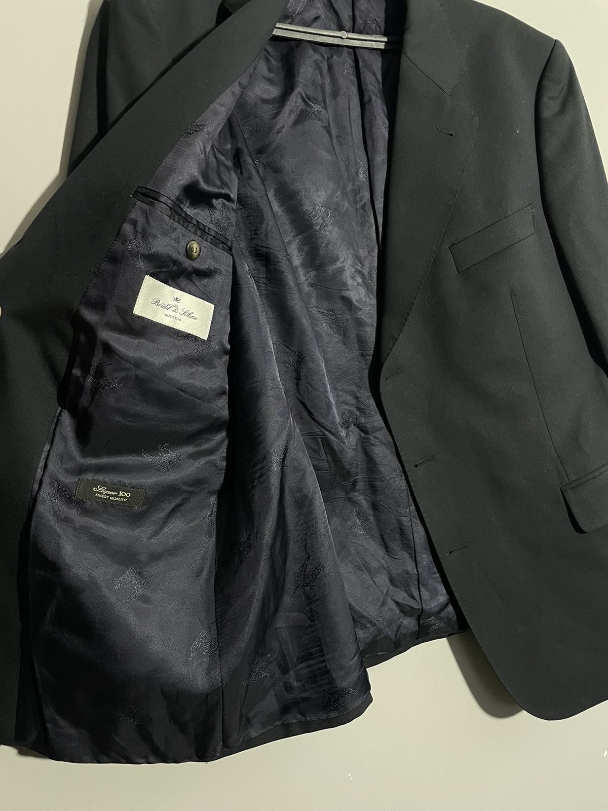 Burberry × Designer × Vintage Burberry Messina-S men blazer Size 48L - 7 Thumbnail