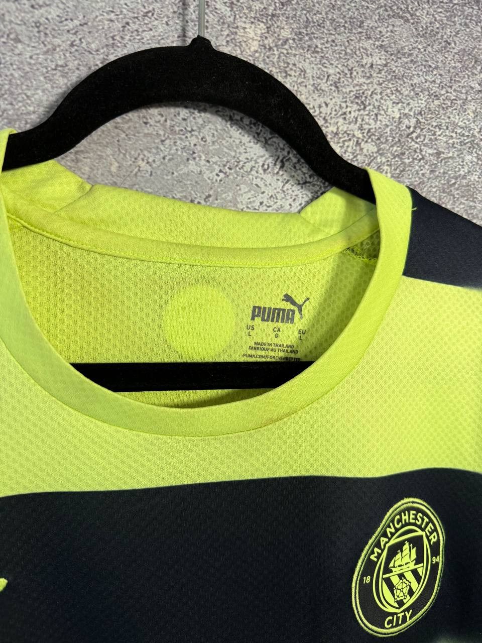 Puma × Vintage Vintage Manchester City 2022/23 Puma Soccer Jersey Size US L / EU 52-54 / 3 - 11 Thumbnail
