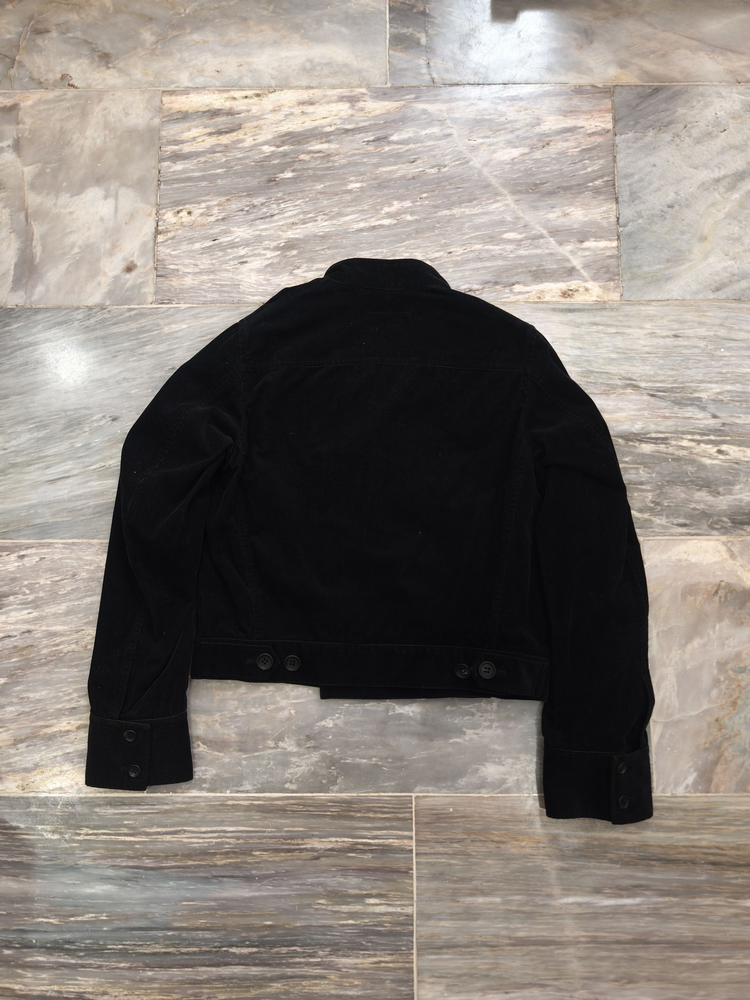 Y's Archive Y's - Yohji Yamamoto Corduroy Biker Jacket Size US M / EU 48-50 / 2 - 6 Thumbnail