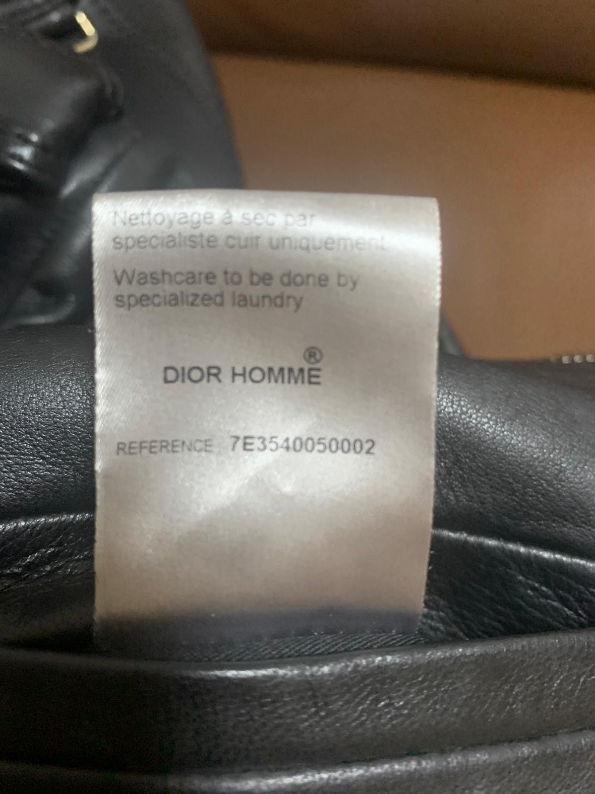 Hedi Slimane dior homme 07SS leather jacket 44 slp celjne ysl hedi Size US S / EU 44-46 / 1 - 12 Thumbnail