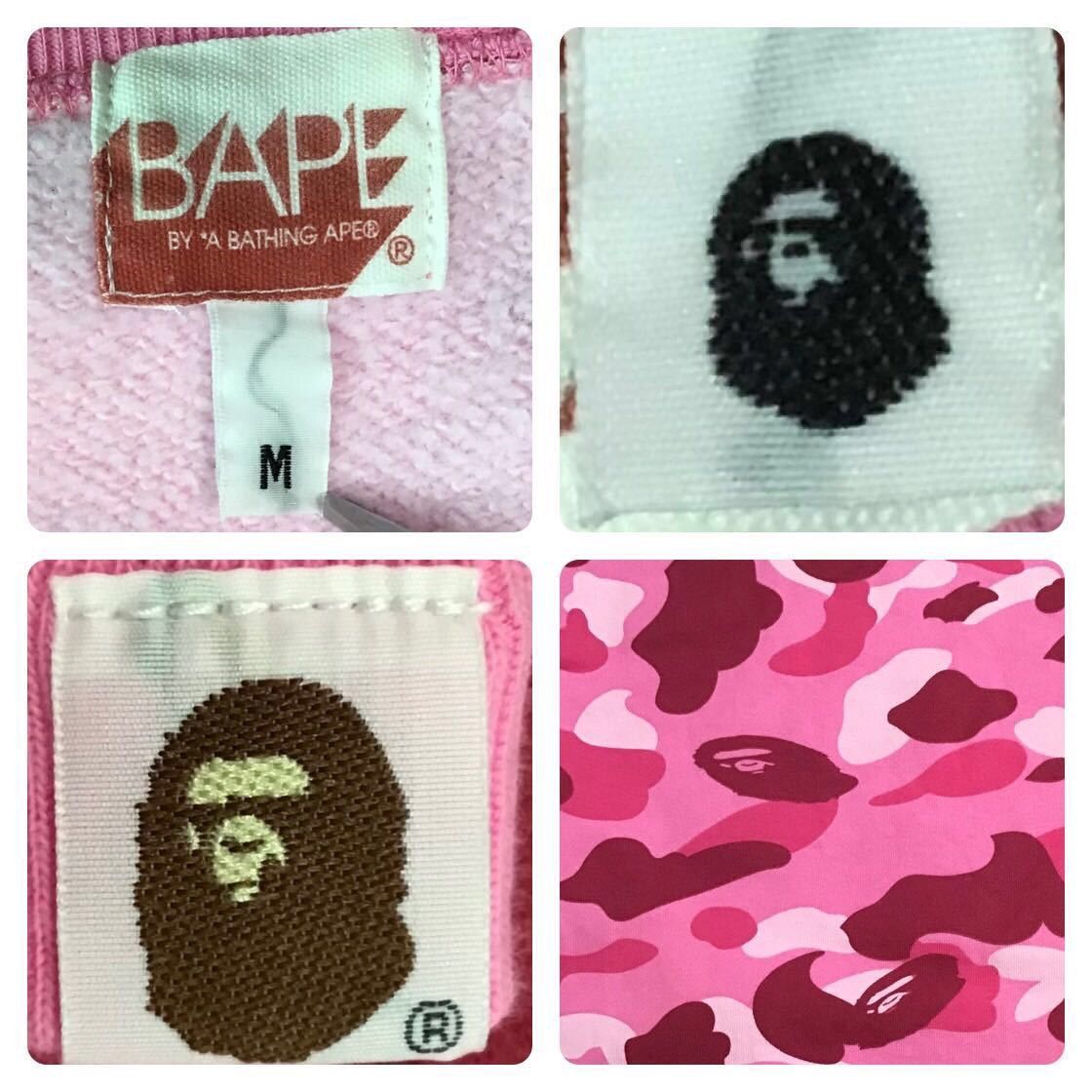 Bape × Nigo × Swarovski BAPE Pink Swarovski logo sweat shirt Pink camo a bathing ape Size US M / EU 48-50 / 2 - 9 Thumbnail