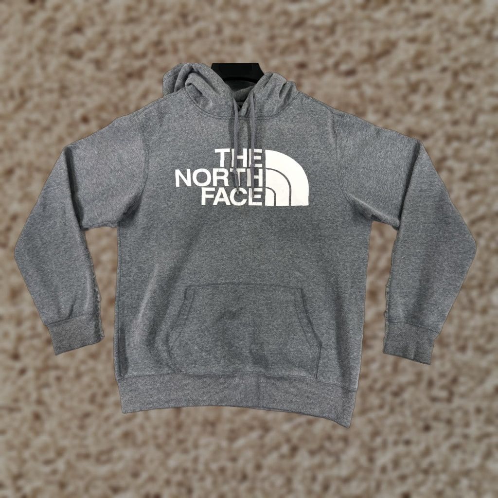 The North Face The North Face Mens Small Gray Pullover Hoodie Pocket Cotton Size US S / EU 44-46 / 1 - 1 Thumbnail
