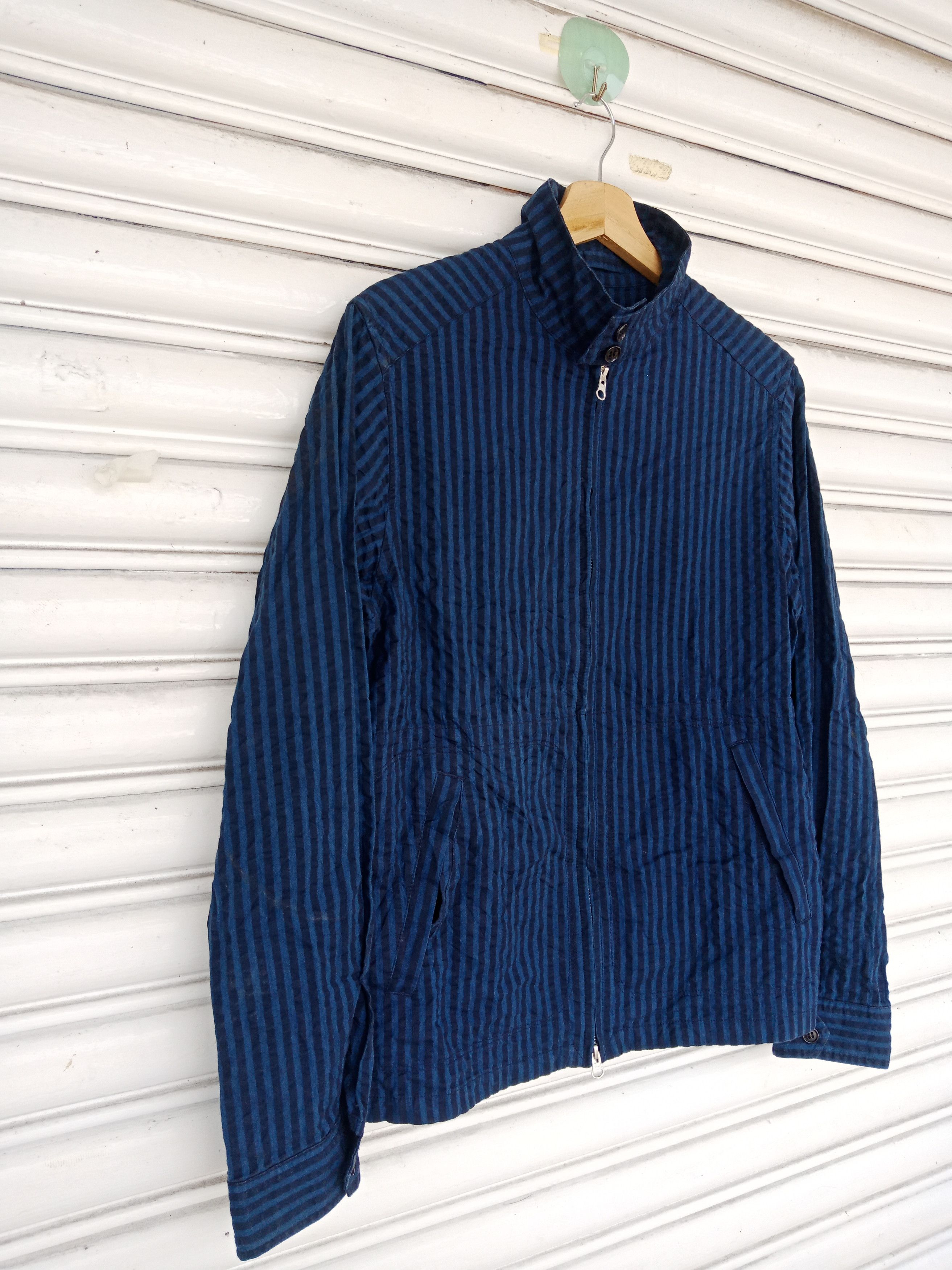 Issey Miyake Issey Miyake CDZ Striped Wrinkled Size US M / EU 48-50 / 2 - 3 Thumbnail
