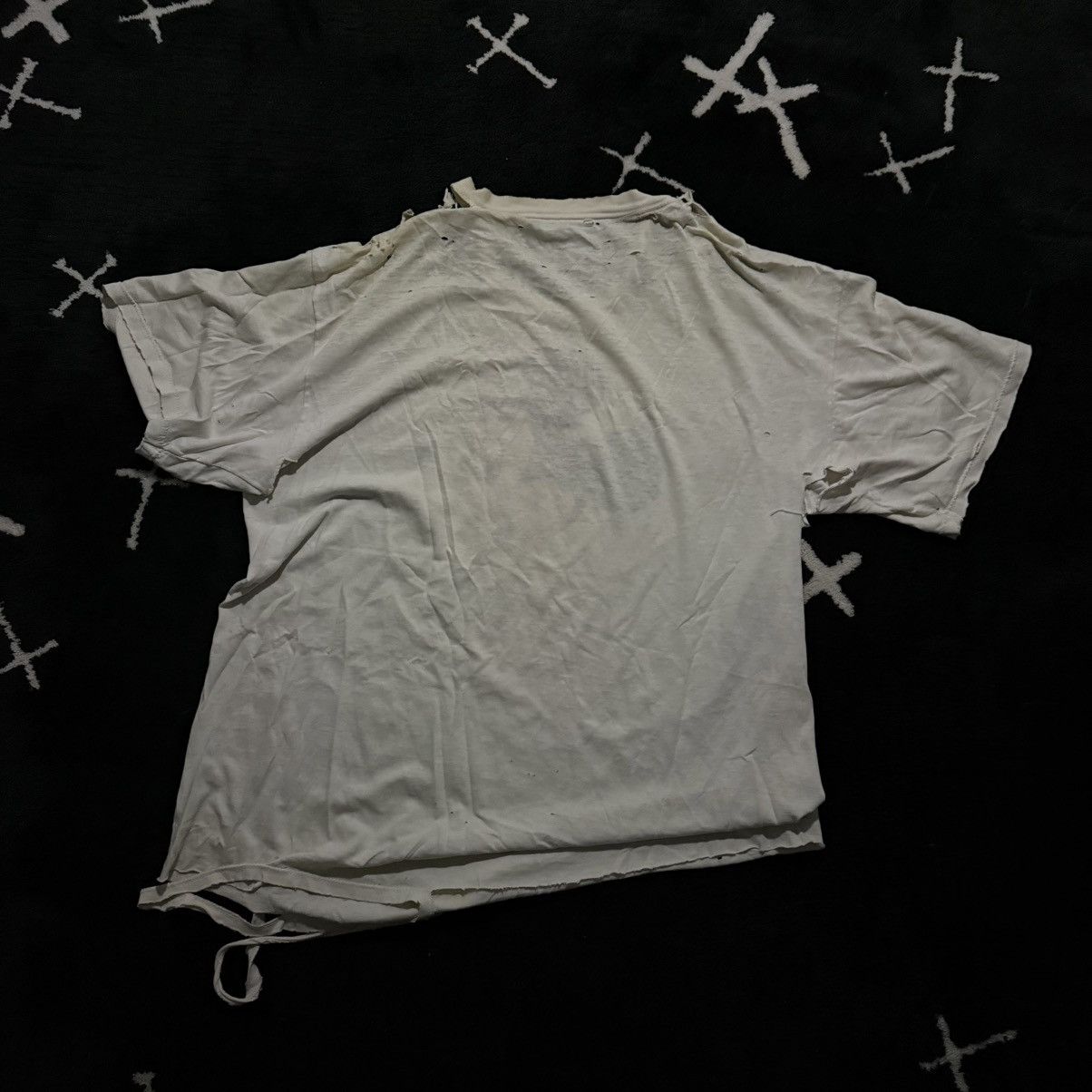 Vintage Thrashed Vintage Mickey T Shirt Size US XL / EU 56 / 4 - 2 Thumbnail