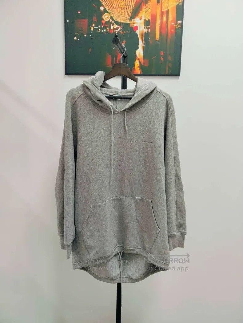 Balenciaga Balenciaga Gray hooded sweatshirt Size US XS / EU 42 / 0 - 1 Thumbnail