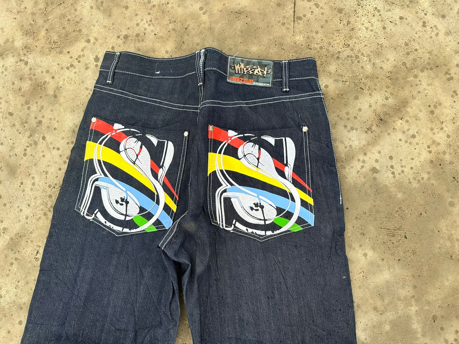 Vintage Vintage Wazzup Hip Hop pant Size US 34 / EU 50 - 2 Thumbnail