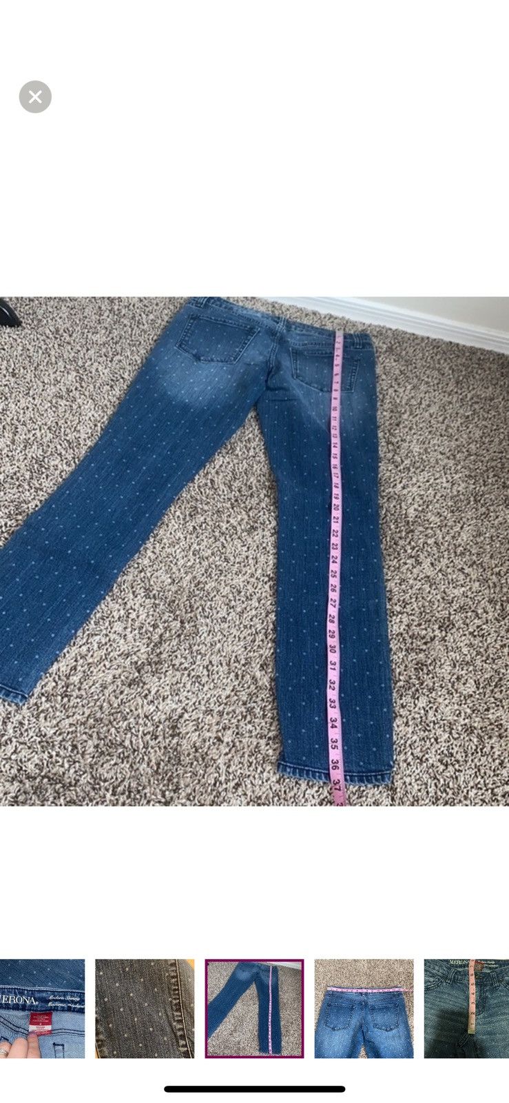 Merona Merona polka dot skinny jeans size 2 Size 26" / US 2 / IT 38 - 6 Thumbnail