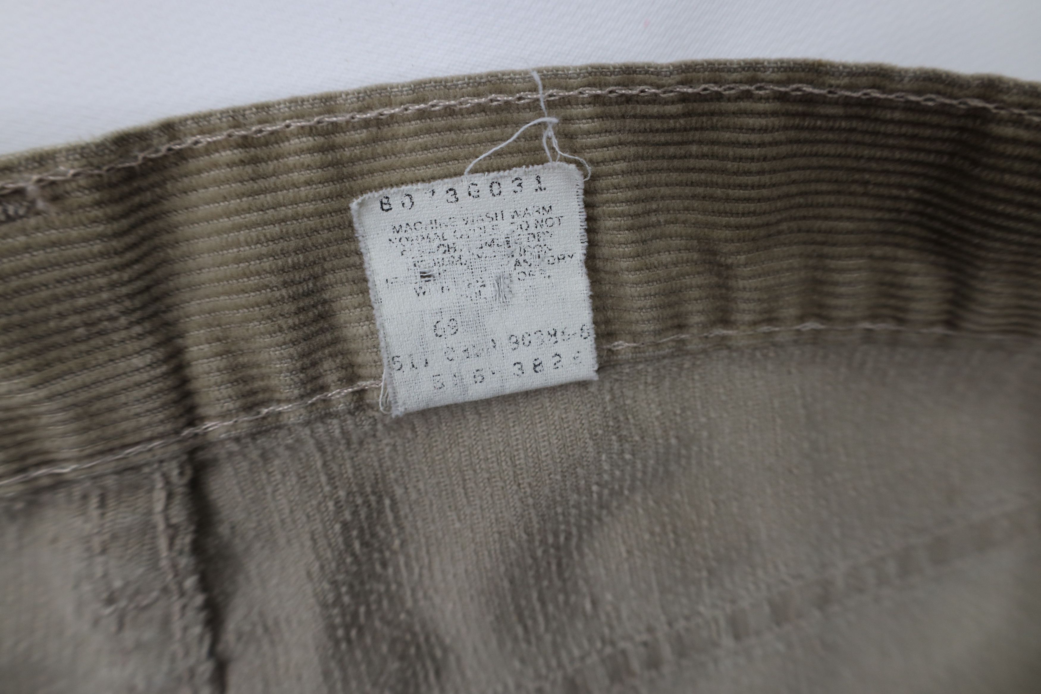 Levi's Vintage 90s Levis 505 Straight Leg Corduroy Pants USA Size US 33 - 10 Thumbnail