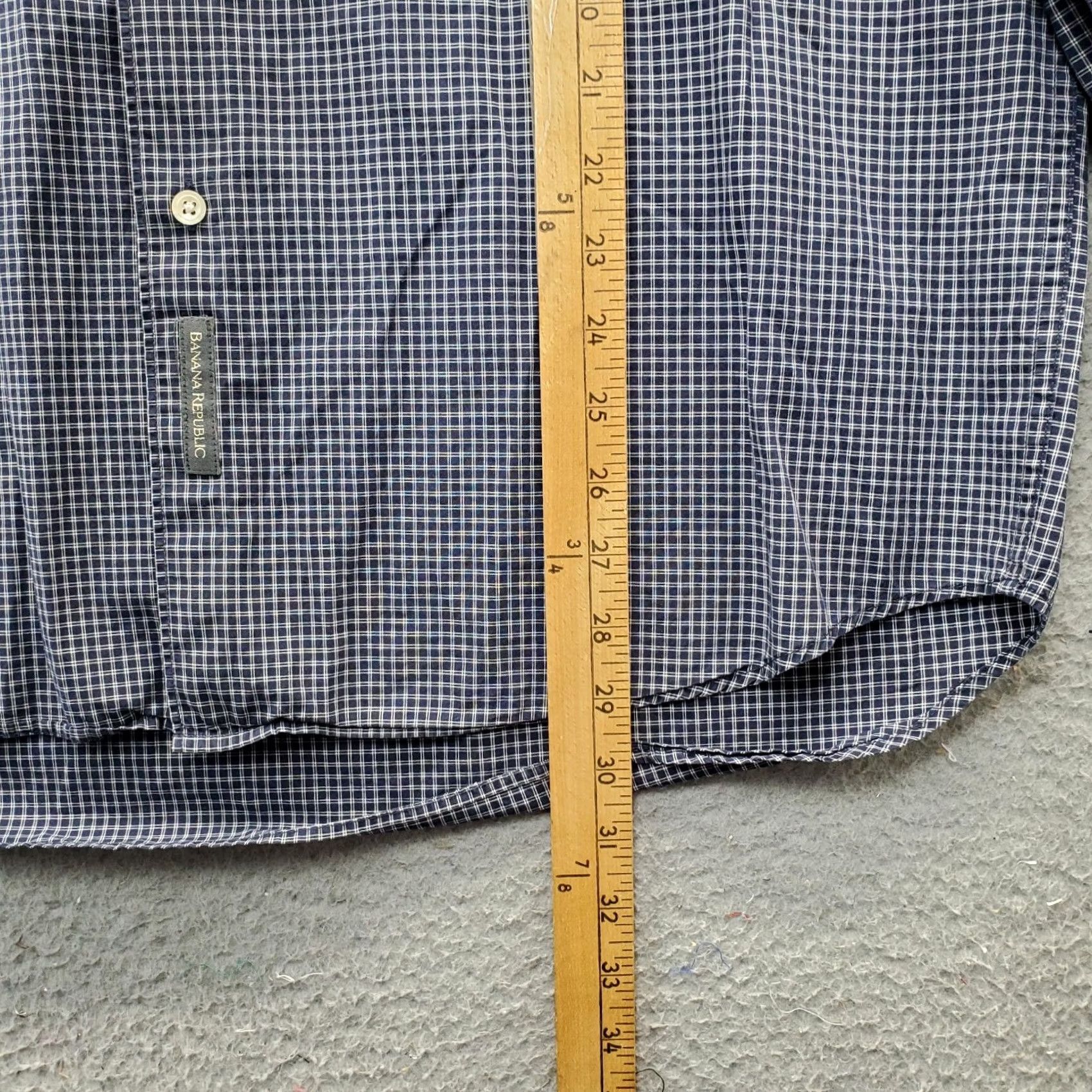 Banana Republic Banana Republic Shirt Womens Size L Multicolor Check Long Sleeve Collar Button Down Size L / US 10 / IT 46 - 2 Thumbnail