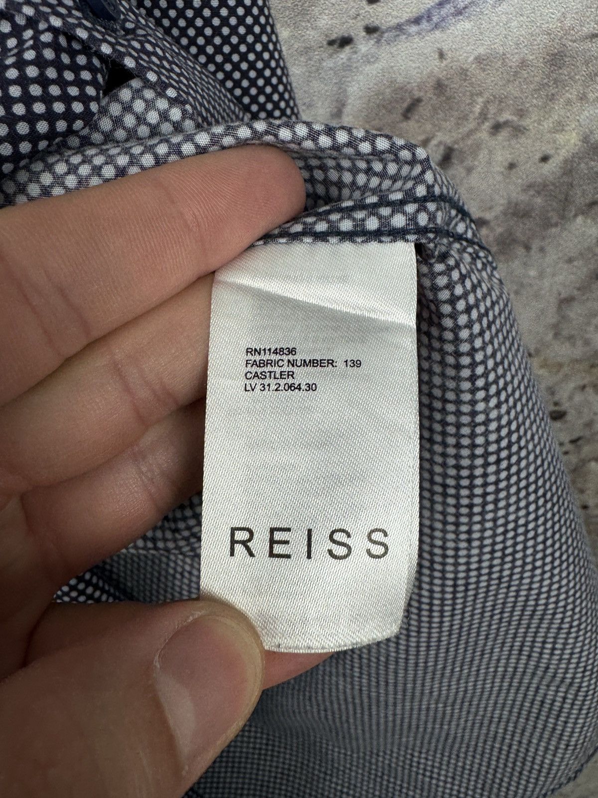 Reiss Men’s Reiss Shirt Button Up Size Small Size US S / EU 44-46 / 1 - 7 Thumbnail
