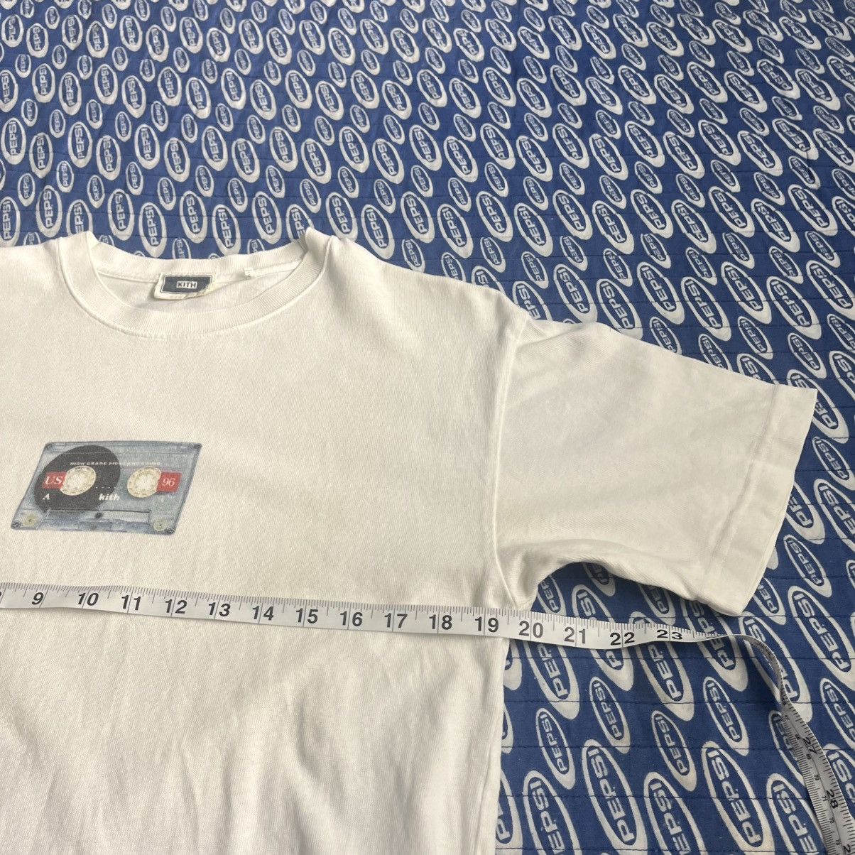 Kith Kith Cassette Tape T Shirt Mens Small White Streetwear Size US S / EU 44-46 / 1 - 14 Thumbnail