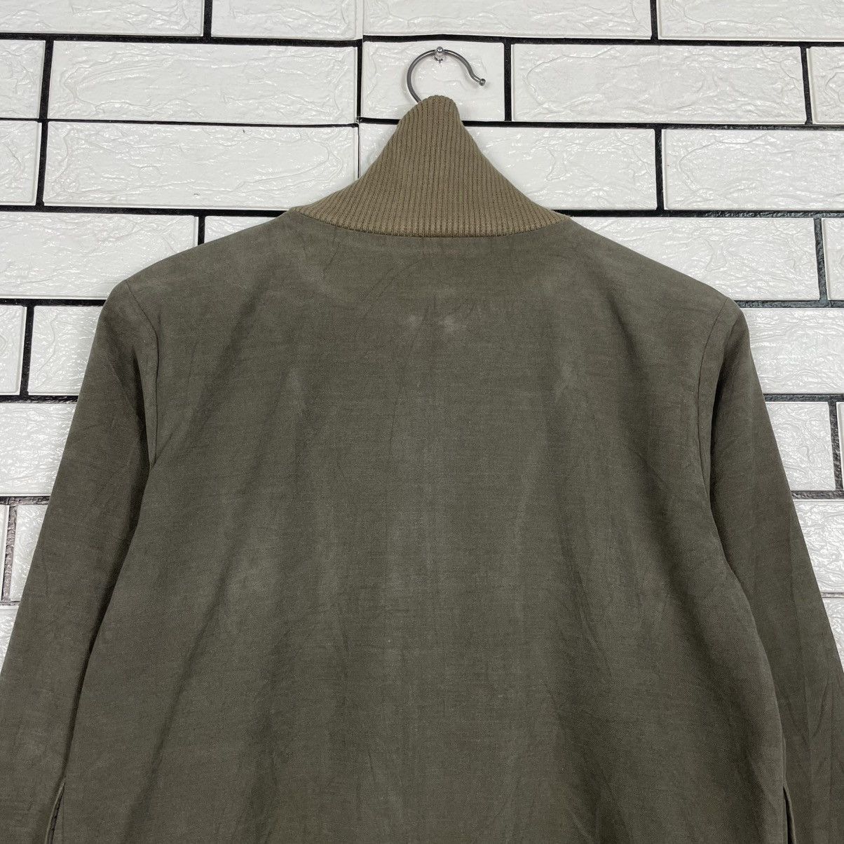 Japanese Brand Mizuiro Ind Bomber Jacket Size S / US 4 / IT 40 - 8 Thumbnail