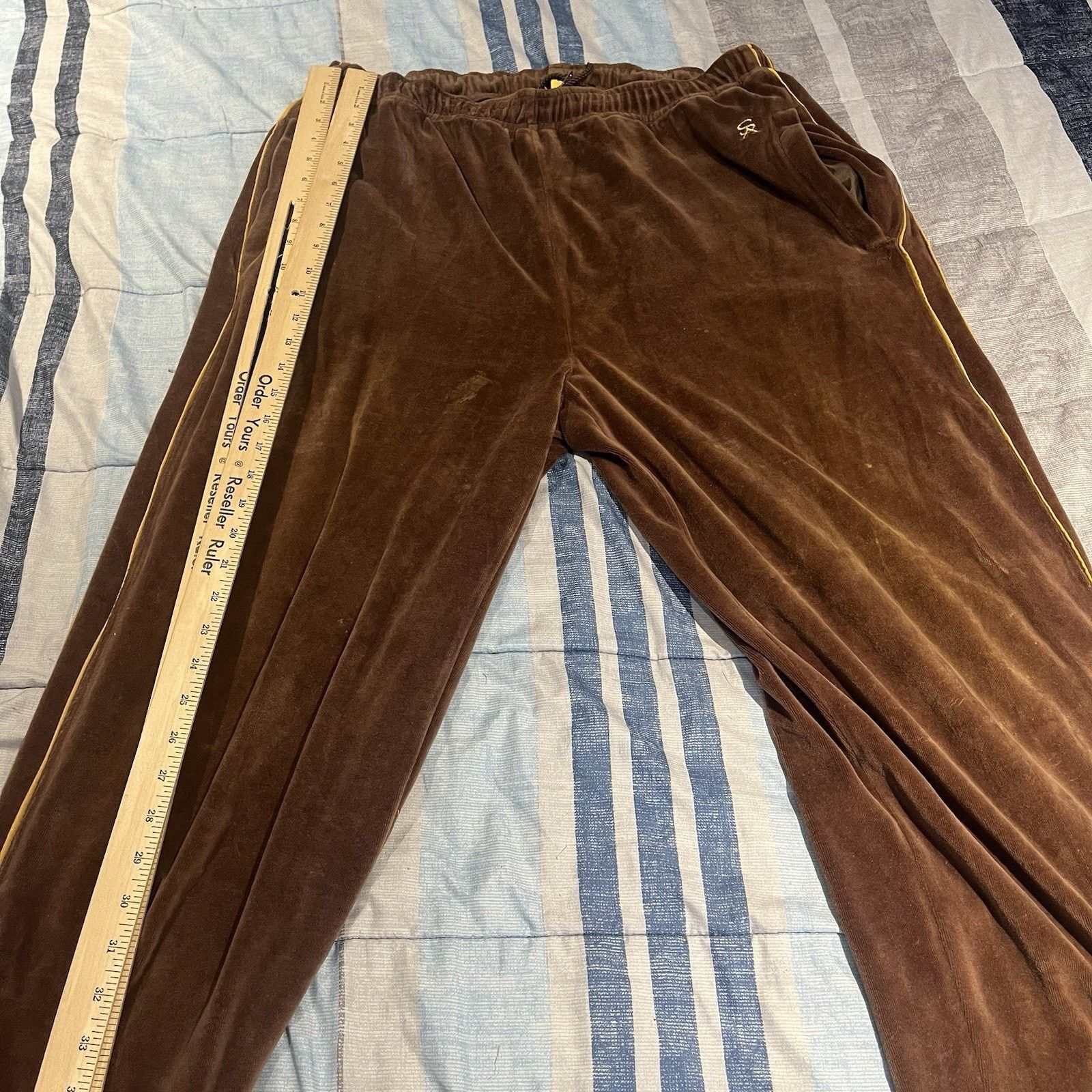 Stacy Adams VTG Stacy Adams men's XL brown full zip fleece tracksuit Size US XL / EU 56 / 4 - 8 Thumbnail
