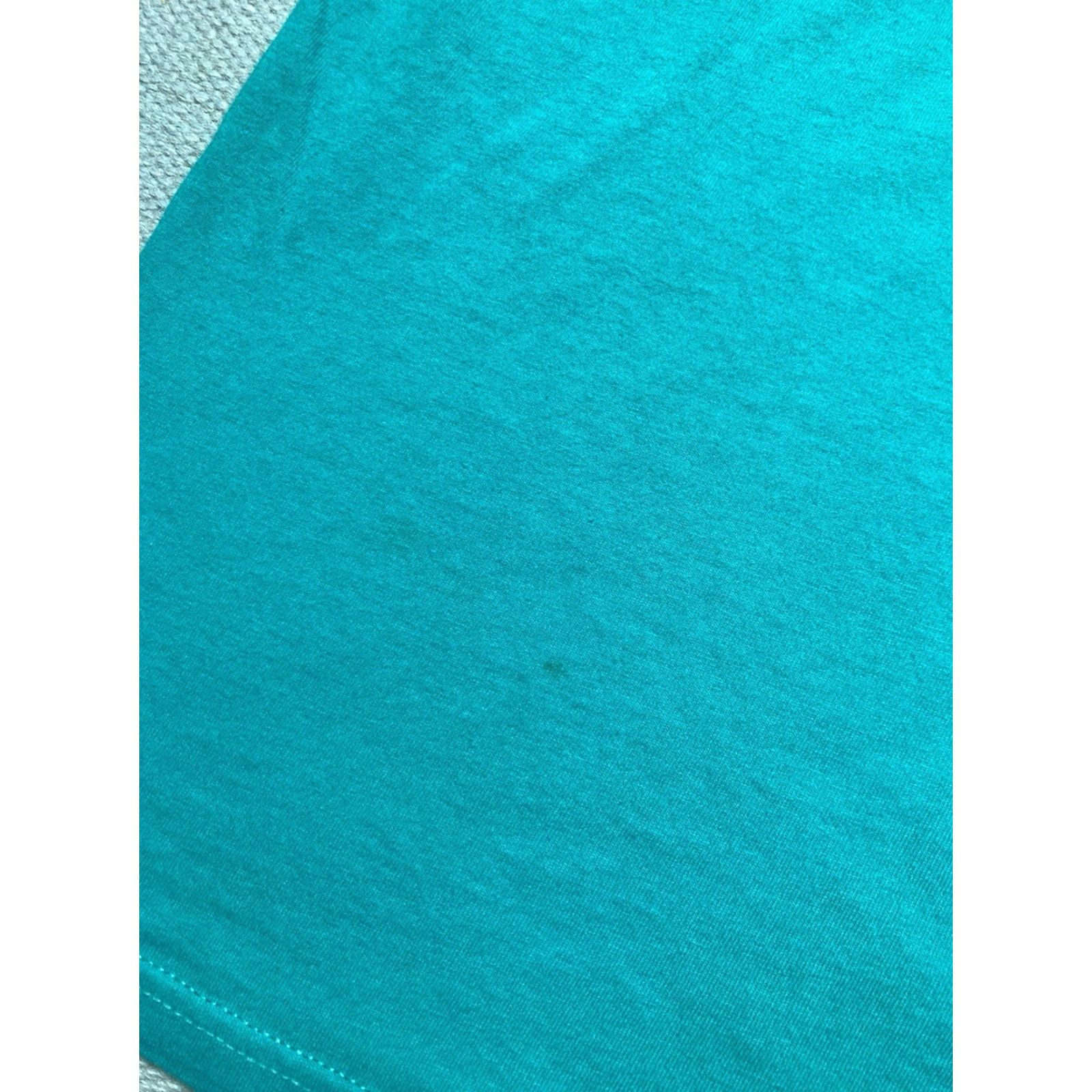 Vintage VINTAGE Beach T-Shirt 90s Waikiki Beach Hawaii Ocean Palm Tree Dolphin Large Mens Teal Size US L / EU 52-54 / 3 - 4 Thumbnail