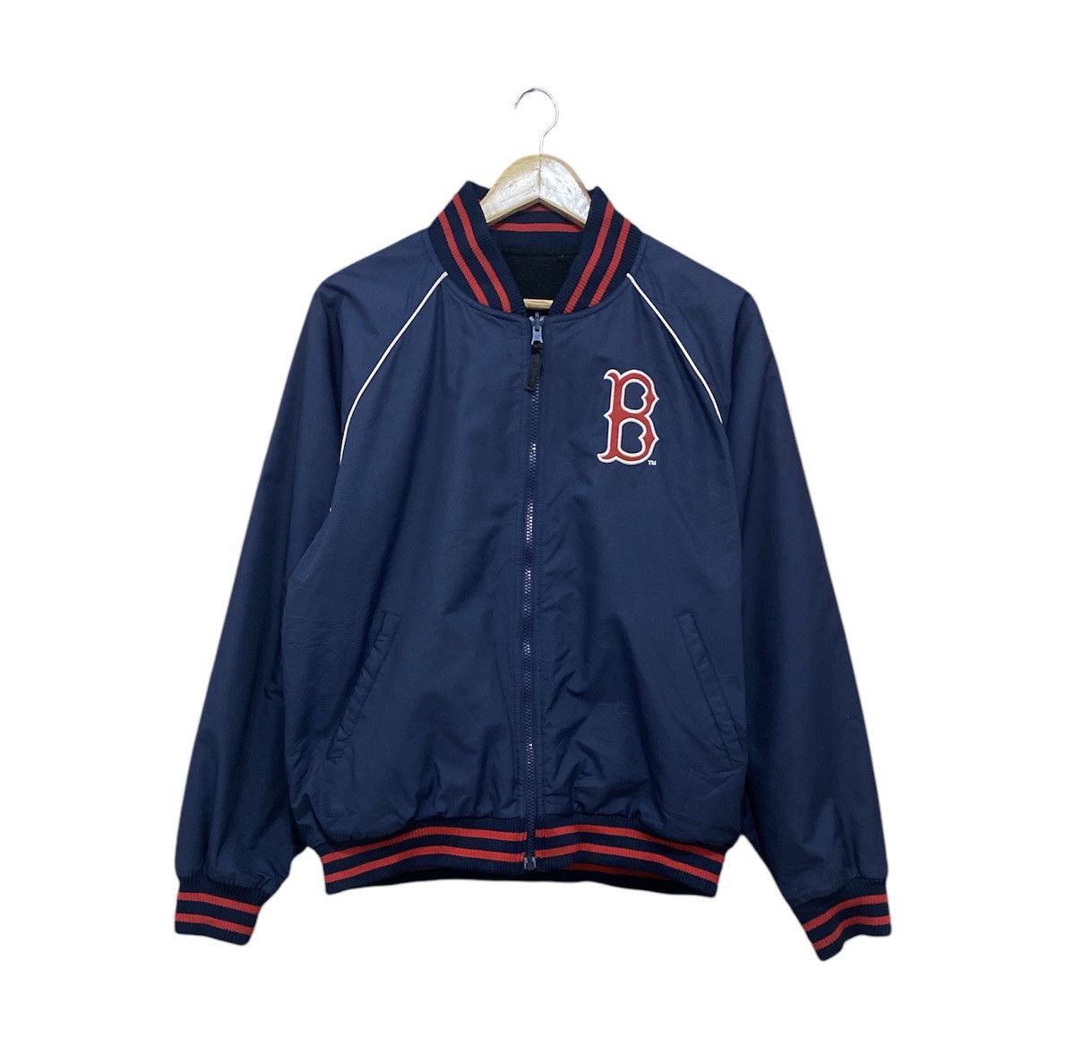 MLB × Vintage Vintage 90s Boston Red Sox Reversible Jacket Made Japan Size US M / EU 48-50 / 2 - 1 Thumbnail