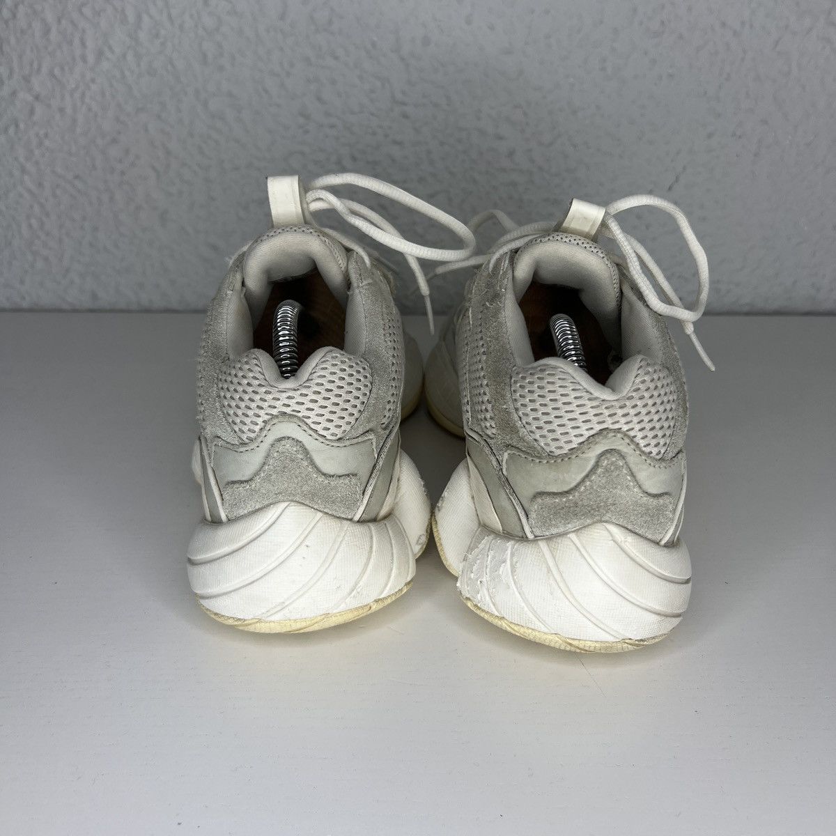 Adidas Adidas x Yeezy 500 ‘Bone White’ Size US 9.5 / EU 42-43 - 4 Thumbnail