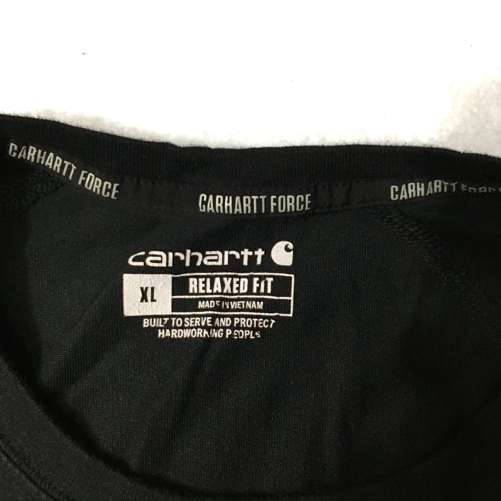 Carhartt Carhartt T-Shirt XL Black Force® Relaxed Fit Short-Sleeve Pocket distressed Size US XL / EU 56 / 4 - 4 Thumbnail