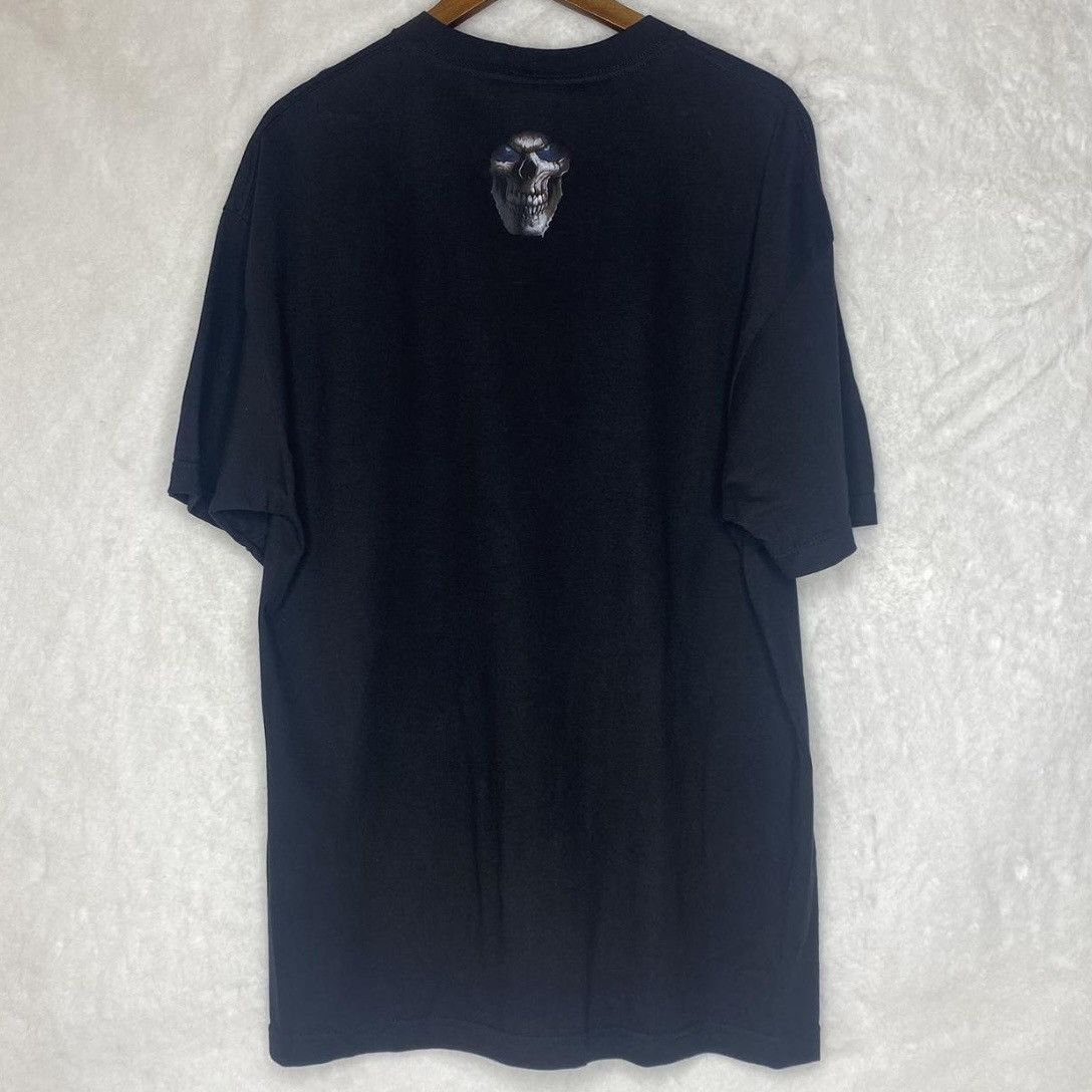 Vintage Vintage Y2K ODM Exile Skull Reaper Biker Grunge T Shirt Size US XL / EU 56 / 4 - 2 Thumbnail