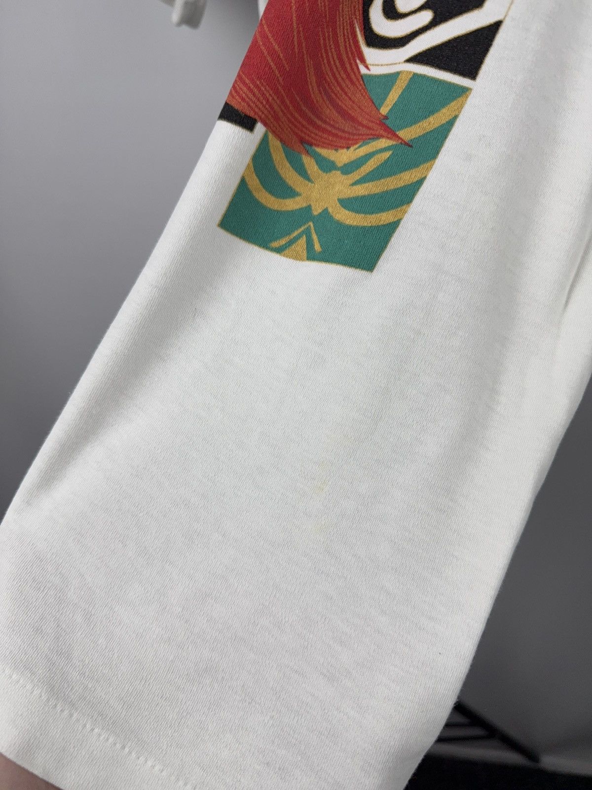 Japanese Brand 90s Retro Japanese Musha Kabuki Graphic T-Shirt White Size S / US 4 / IT 40 - 11 Thumbnail