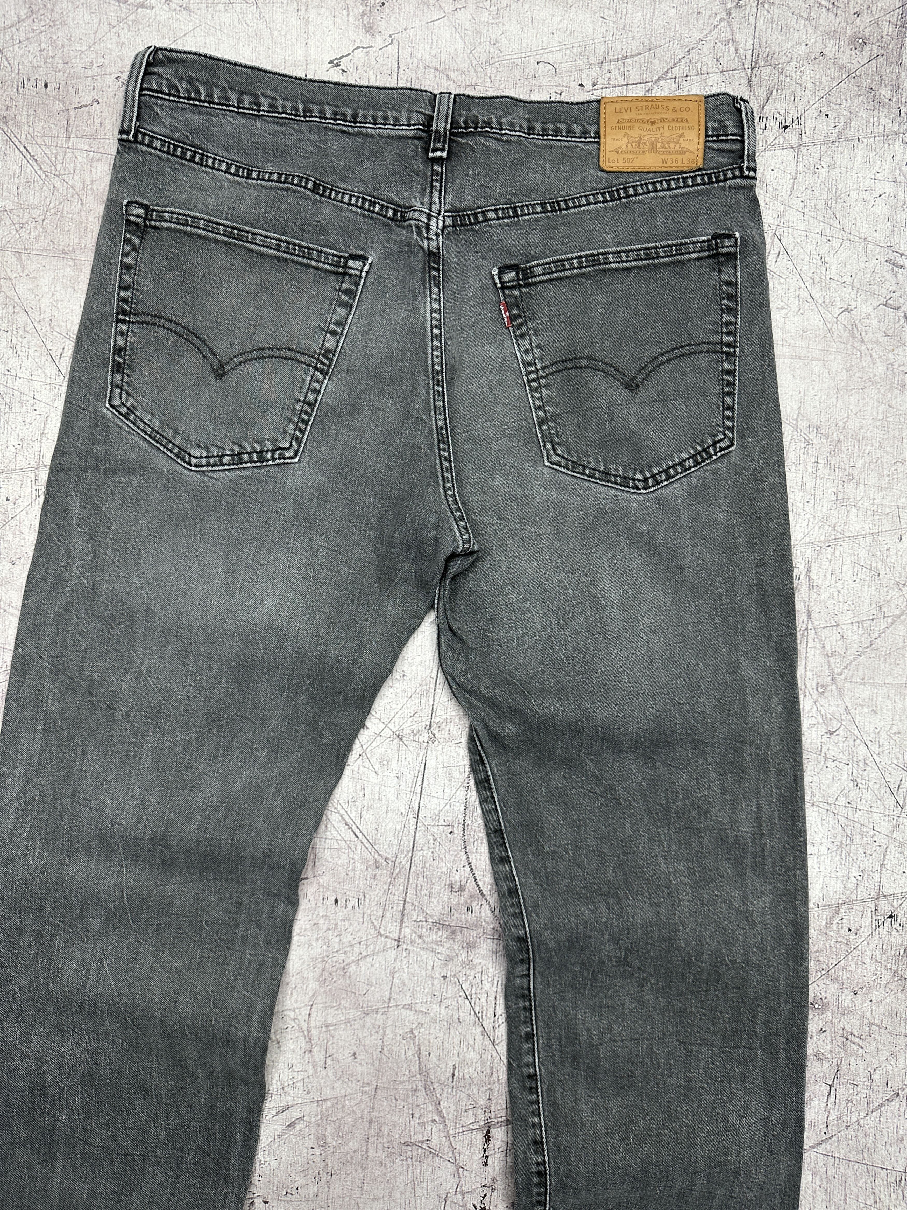 Levi's Levi's 502 Mens Premium Denim Pants Big E Jeans Size 36 x 36 Size US 36 / EU 52 - 2 Thumbnail