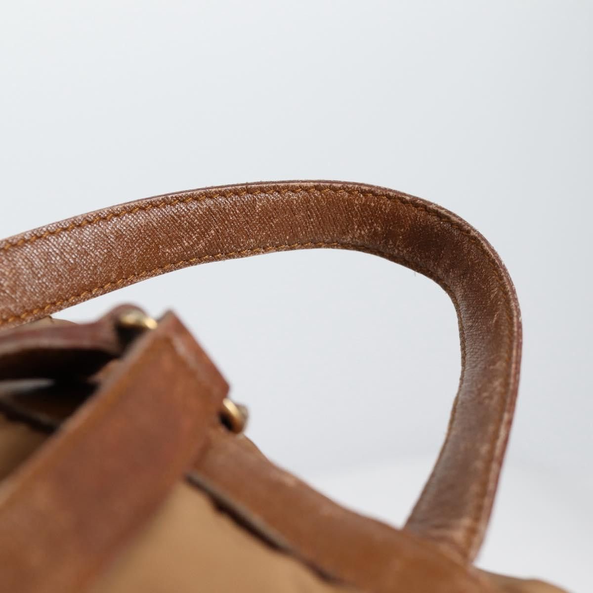 Prada PRADA Backpack Nylon Brown Gold Size ONE SIZE - 8 Thumbnail