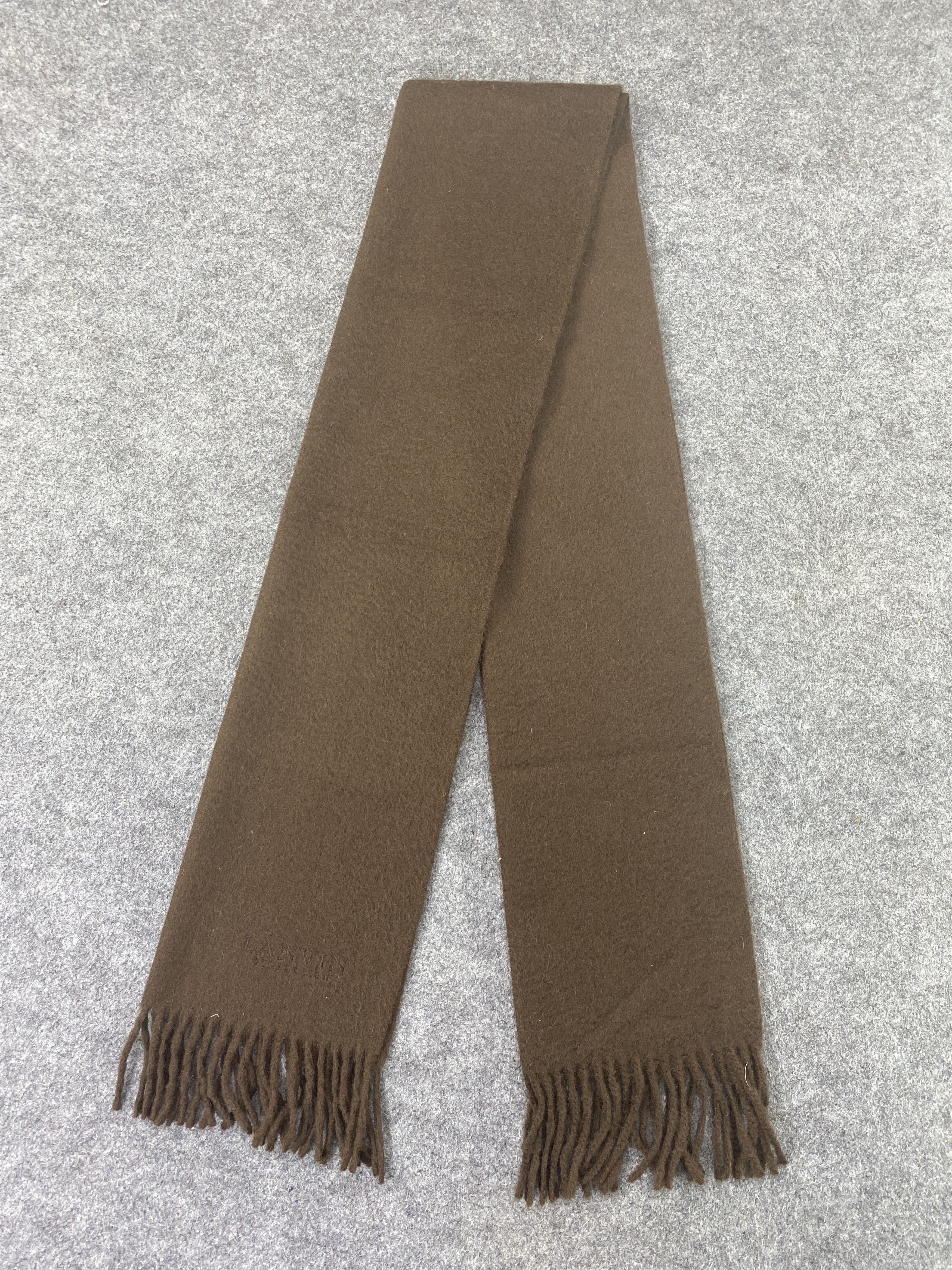 Lanvin × Vintage Lanvin Scarf / Muffler / Neckwear -T1031 Size ONE SIZE - 4 Thumbnail