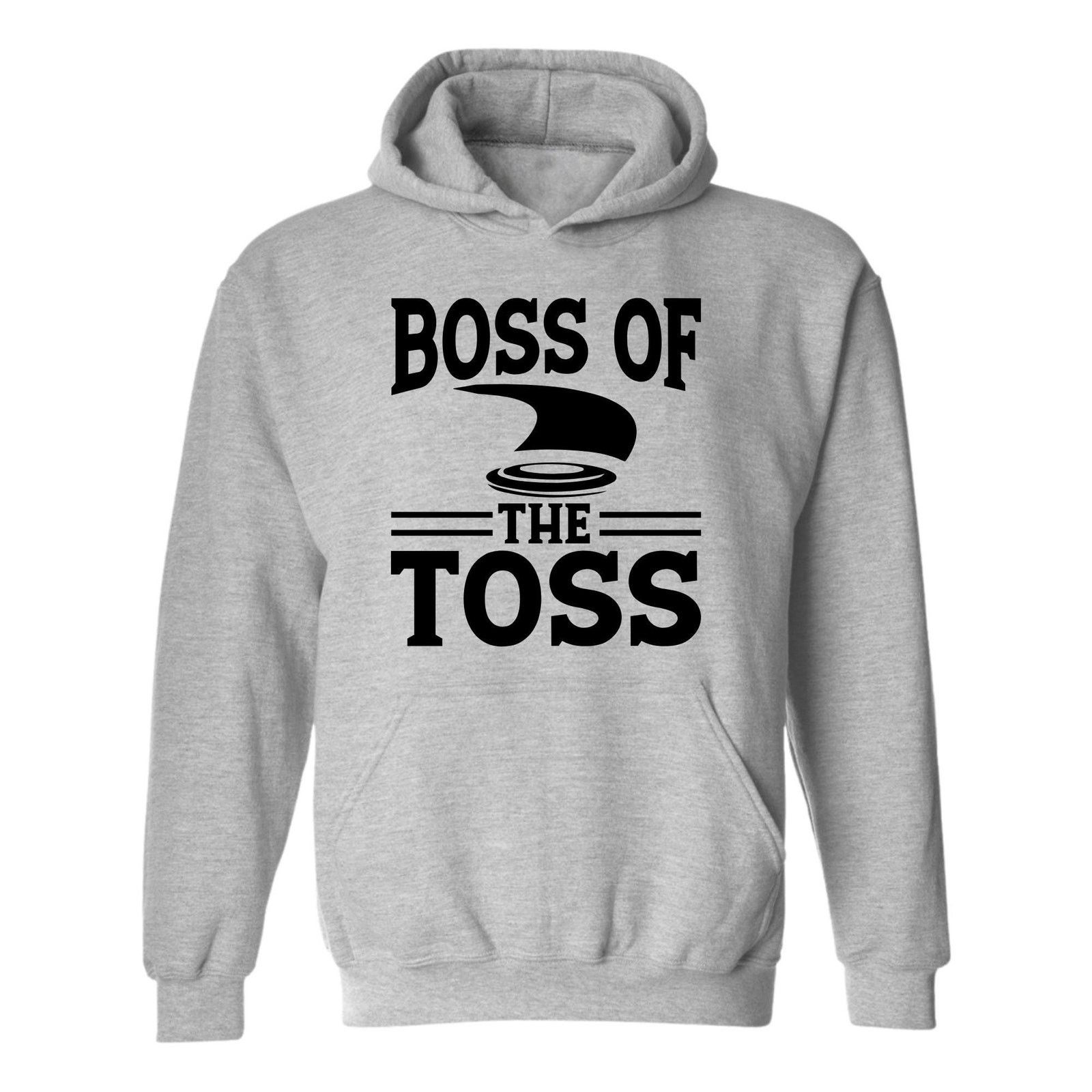 Gildan Disc Golf Funny Hoodie BOSS of The Toss Gift Sweatshirt Size US L / EU 52-54 / 3 - 3 Thumbnail
