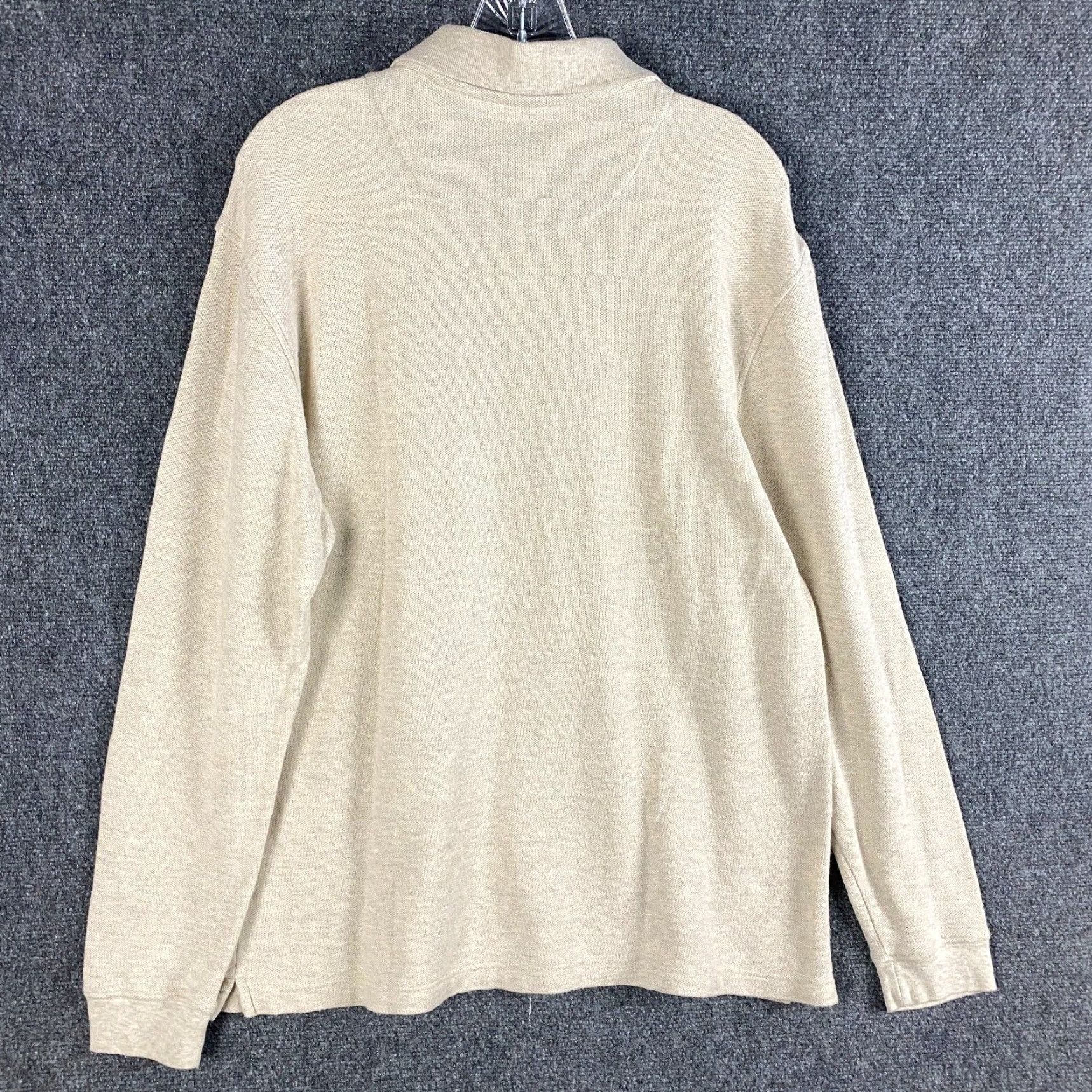 Club Room Club Room Polo Shirt Men’s Long Sleeve Beige 100 Cotton M Adult Polo Shirt Men M Beige 100 Cotton Polo Shirt Club Room Mens M Size US M / EU 48-50 / 2 - 7 Thumbnail