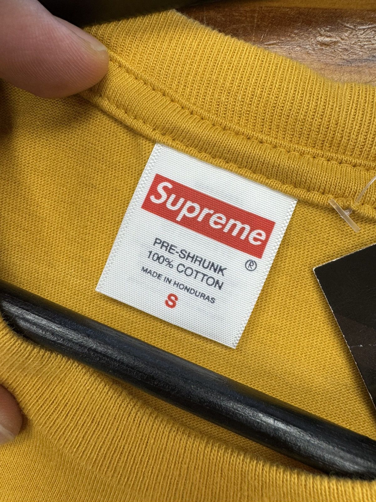 Supreme Supreme Blood Tee (Mustard) Size US S / EU 44-46 / 1 - 3 Thumbnail
