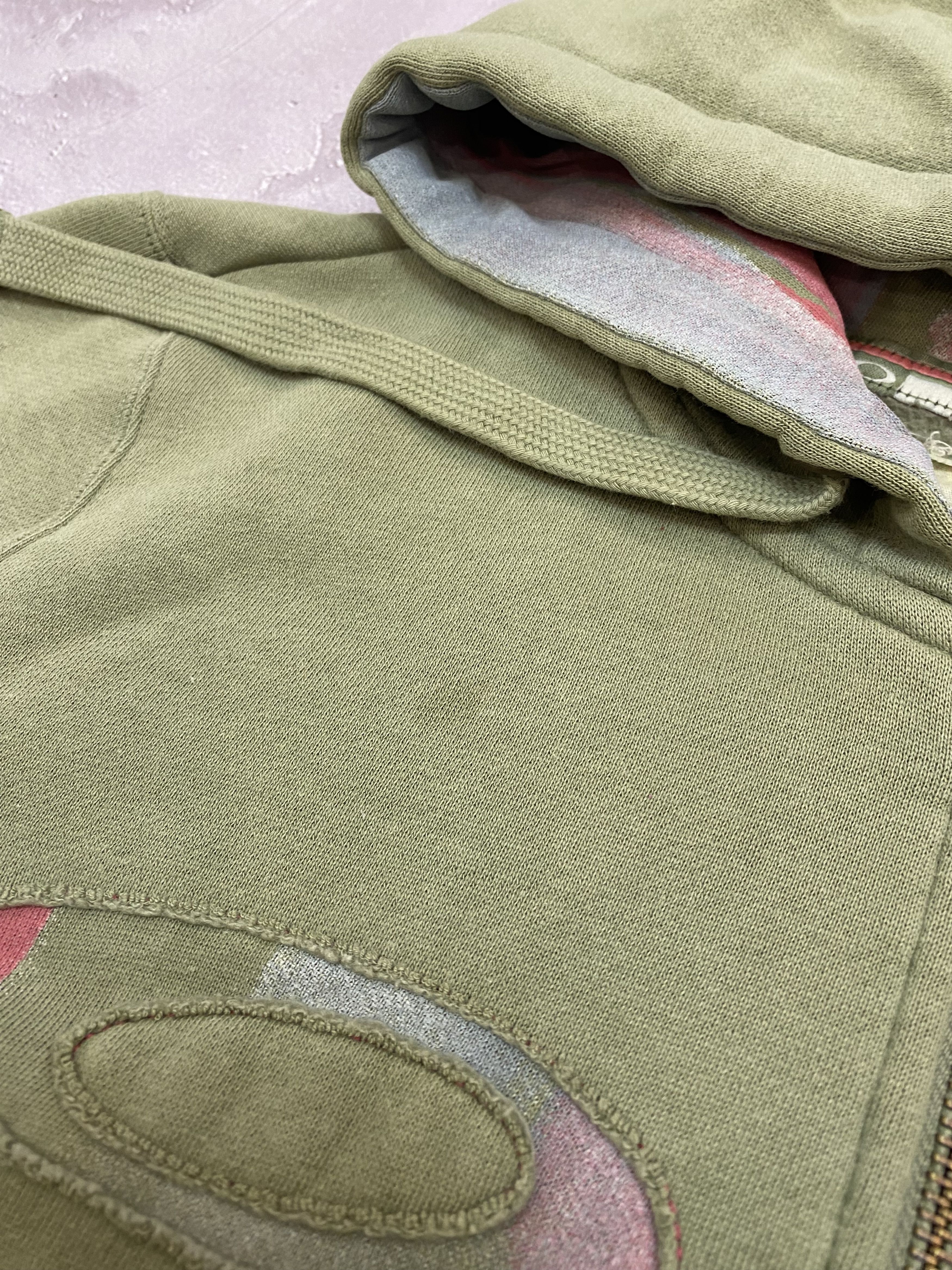 Oakley × Vintage Vintage Y2K Oakley Zip Hoodie Embroidered Logo Size M / US 6-8 / IT 42-44 - 8 Thumbnail