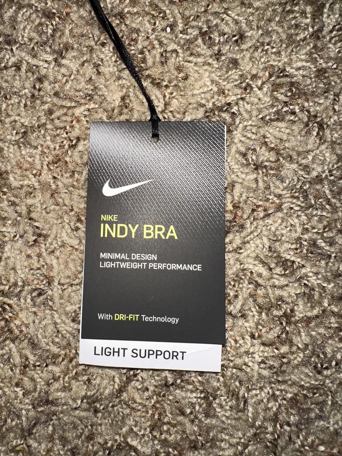 Nike Nike Women’s Dri-FIT Indy Light-Support Padded U-Neck Sports Bra Size ONE SIZE - 11 Thumbnail