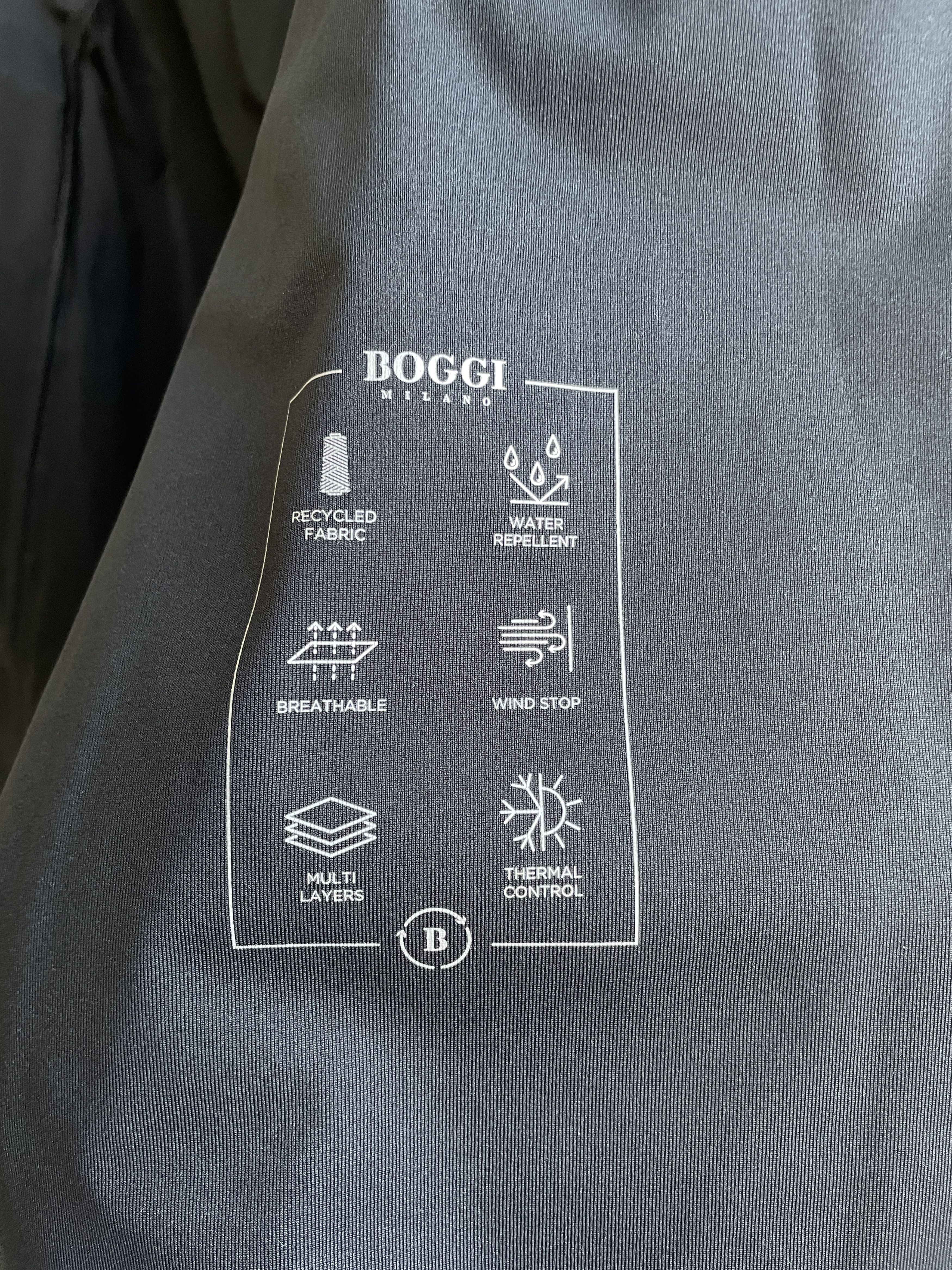 Boggi BNWT Boggi Milano B Tech Technical Rain Coat Size L Size US L / EU 52-54 / 3 - 8 Thumbnail