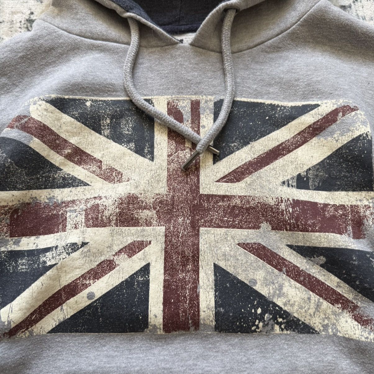Hysteric Glamour 📌 Crazy Y2K British Britain Flag Hysteric type Hoodie Size US XL / EU 56 / 4 - 4 Thumbnail
