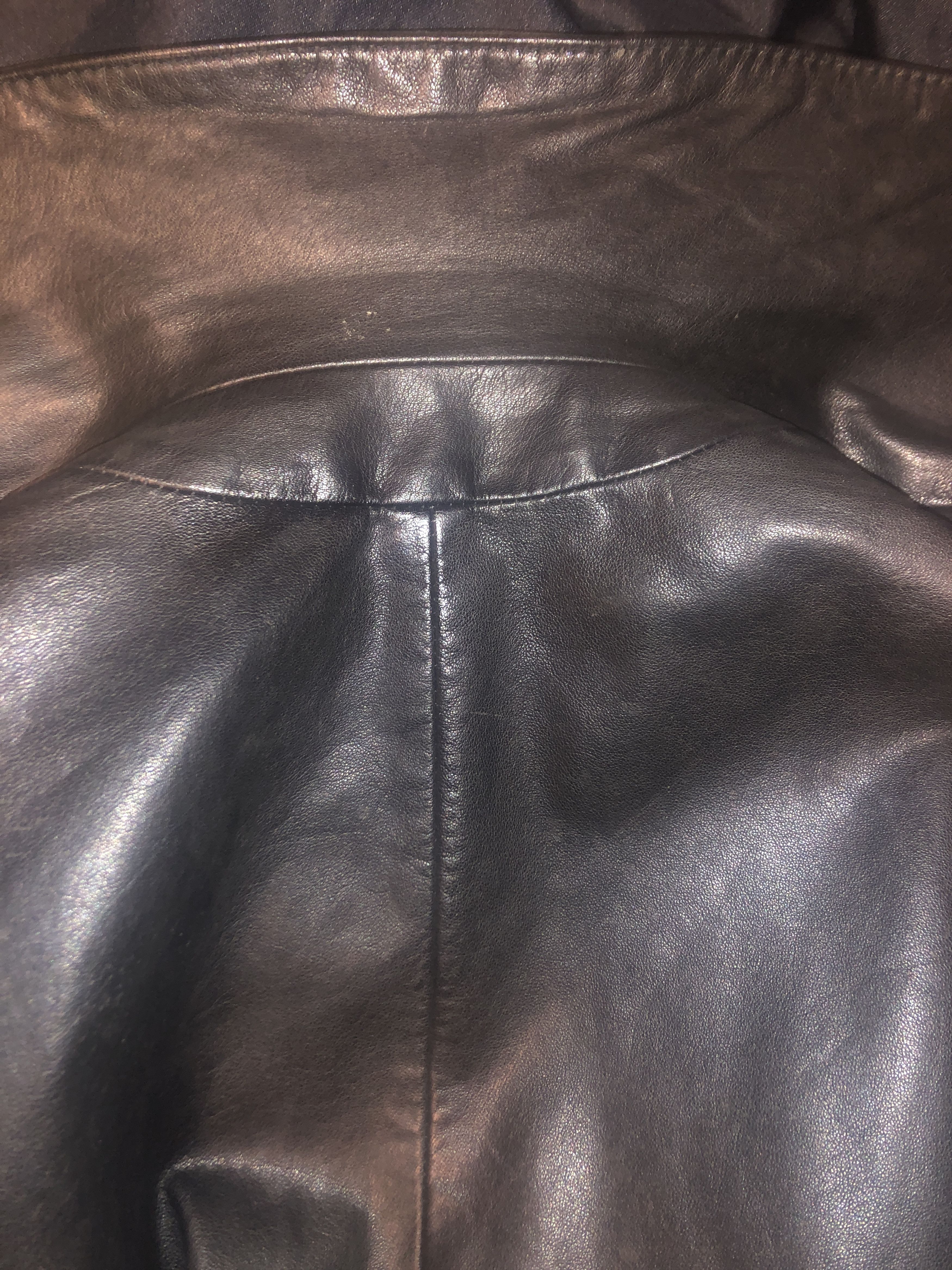 Calugi e Gianelli Metallic bra Bondage Leather Jacket Size L / US 10 / IT 46 - 20 Thumbnail