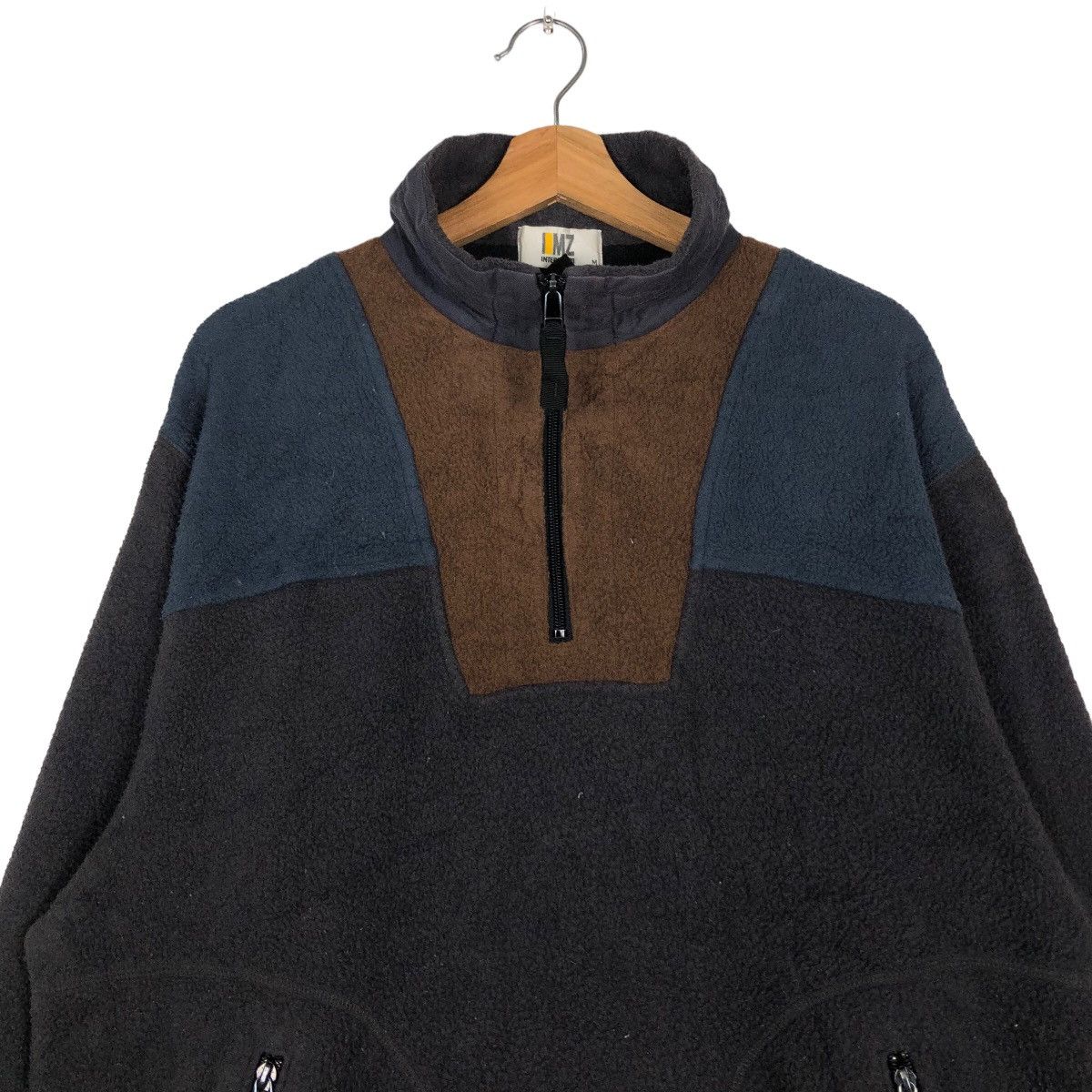 Japanese Brand Vintage Pull Over Anorak Jacket IMZ Intermezzo Issey Miyake Size US M / EU 48-50 / 2 - 3 Thumbnail